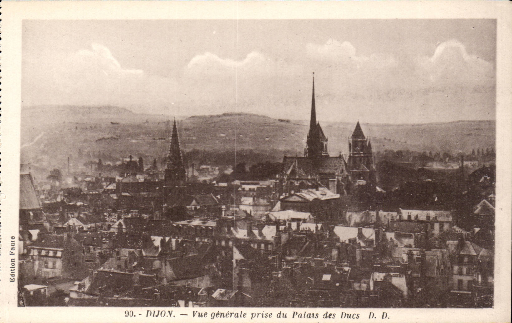 Dijon - Ansicht genommener Gaumen der Herzoge - CPA