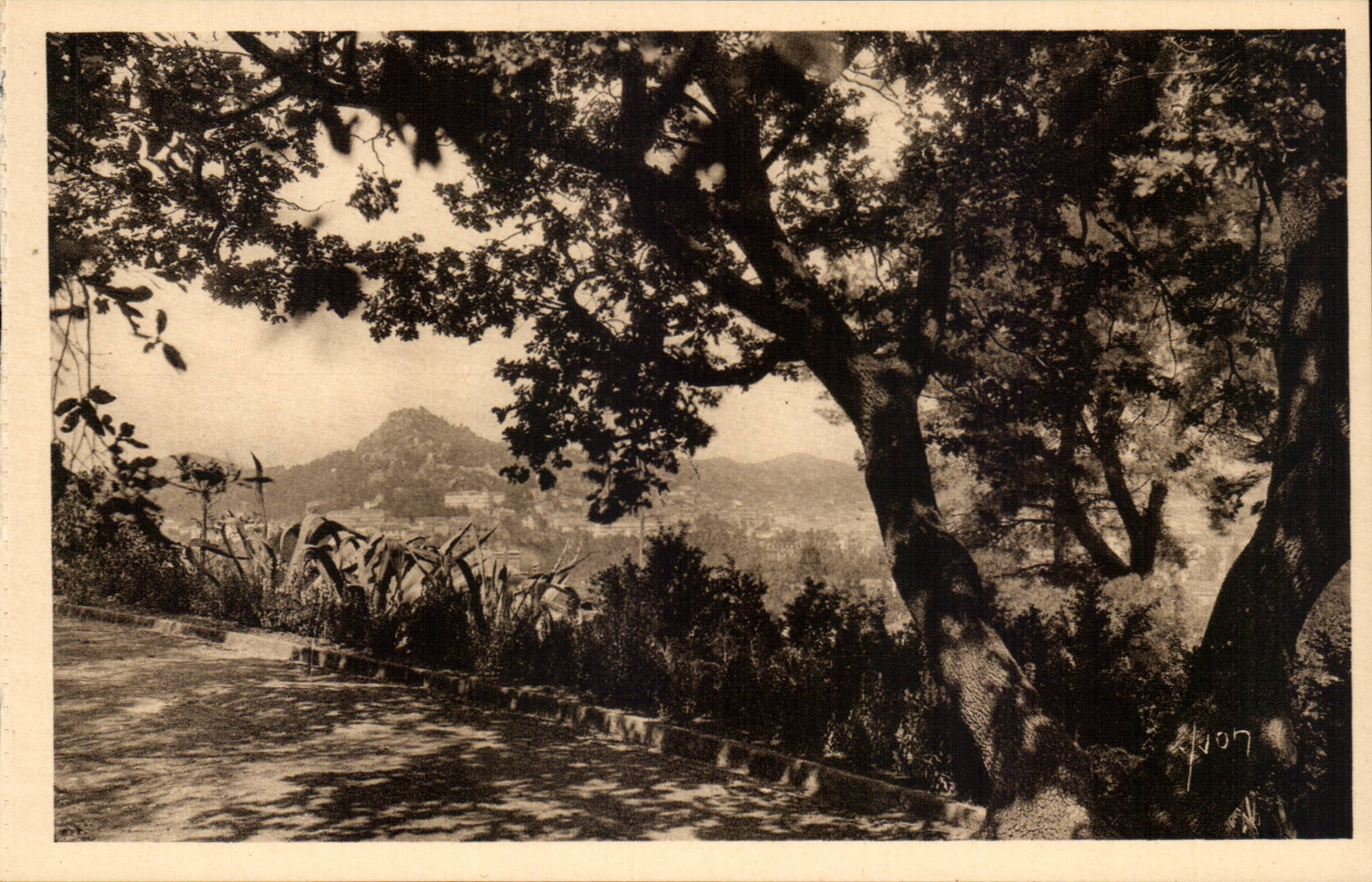 Hyeres - Ansicht CPA