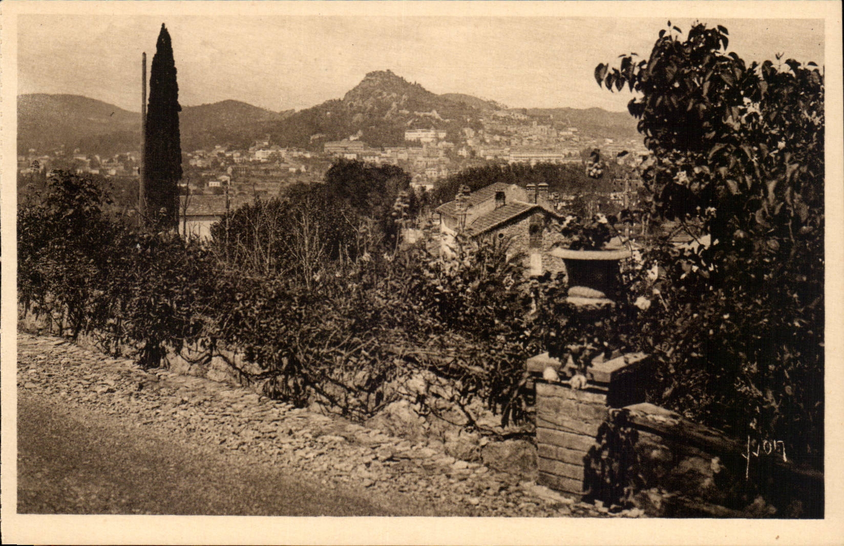 Hyeres - Ansicht CPA