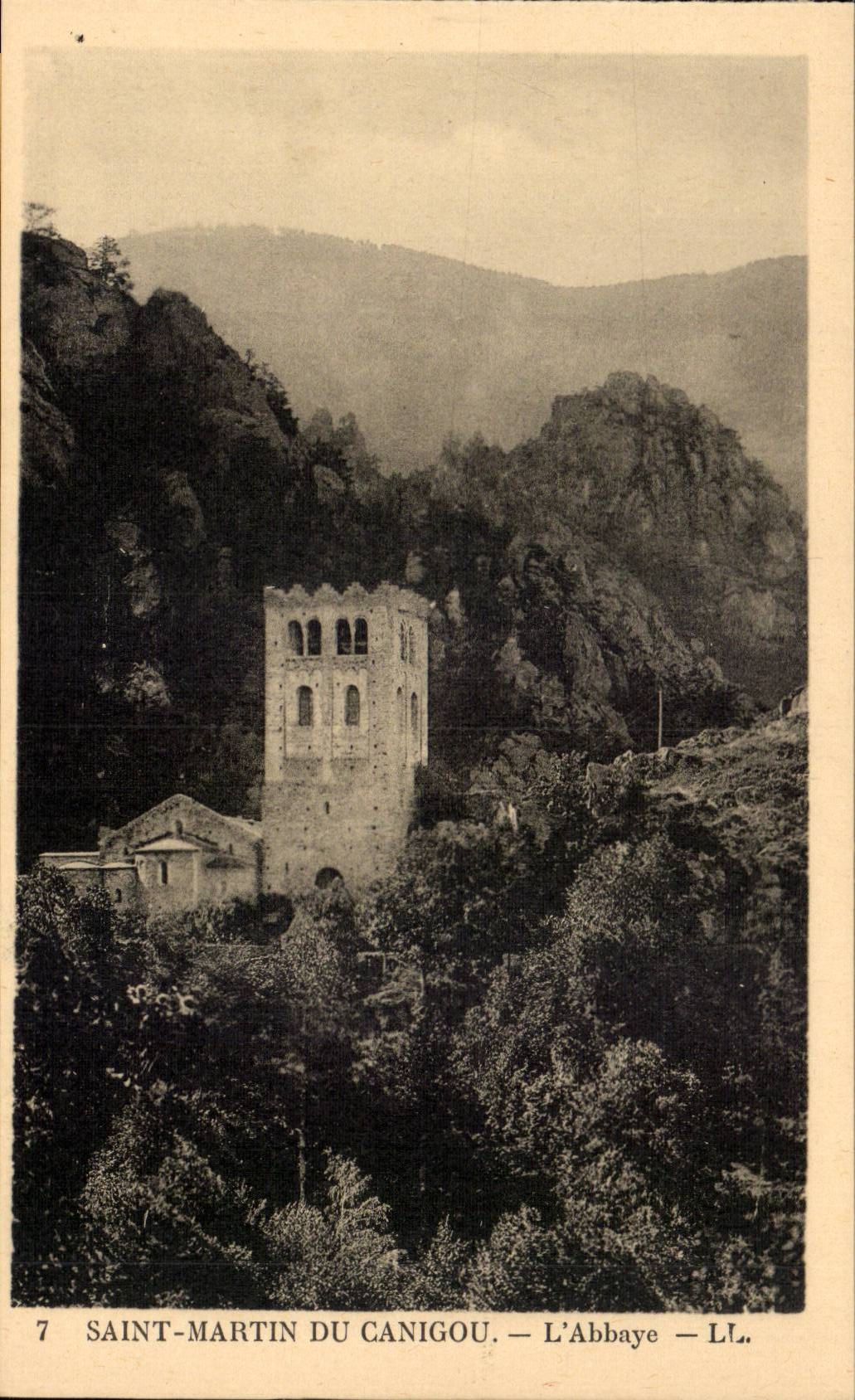 Saint Martin of Canigou CPA the abbey