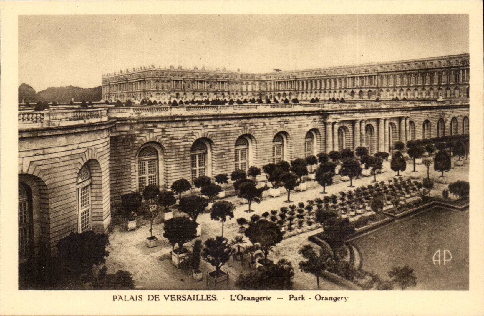 Versailles - Palate of Versailles - Orangery CPA
