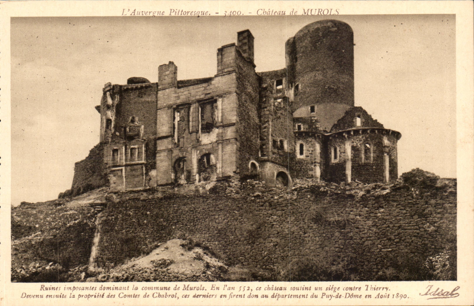 Murols - the Castle - CPA