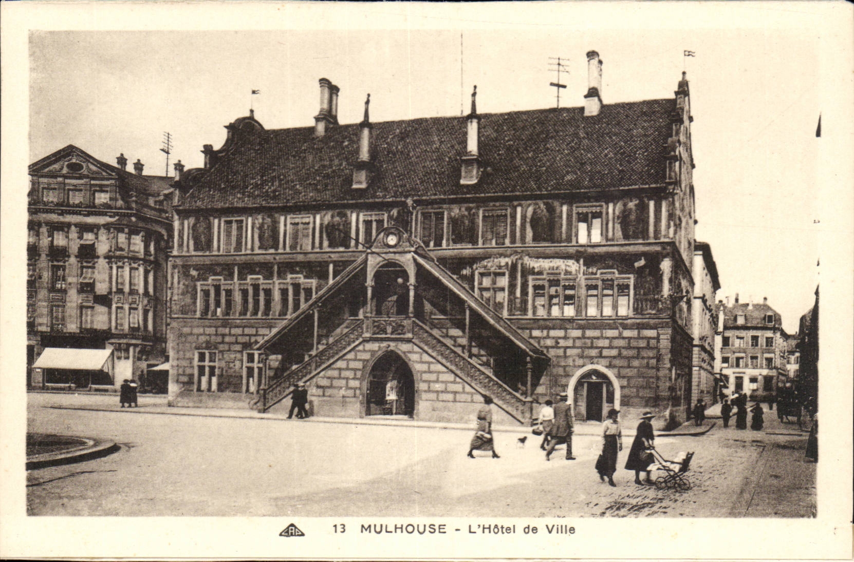 Mulhouse - the Town hall - CPA