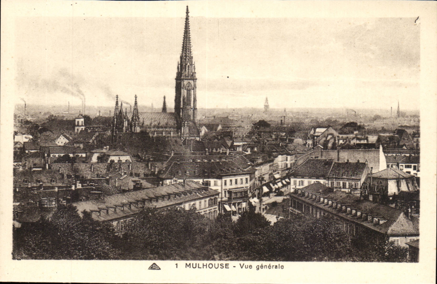 Mulhouse - View - CPA