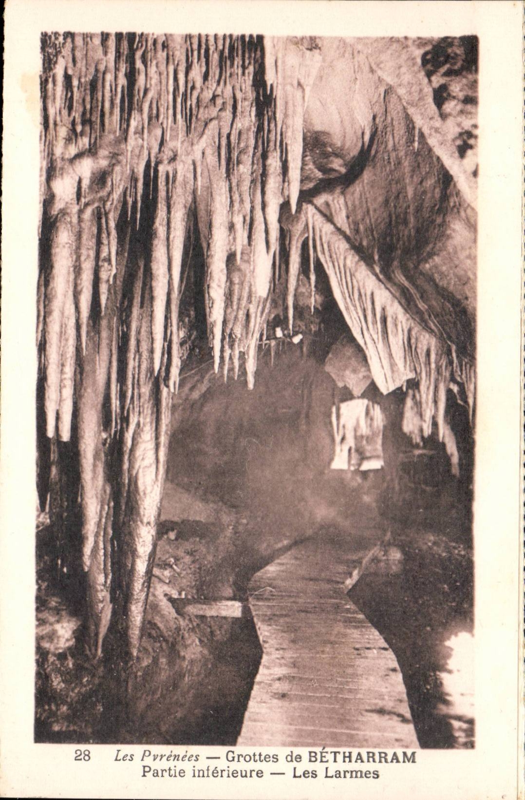 Hohle Betharram CPA der Risse des untereren Teils