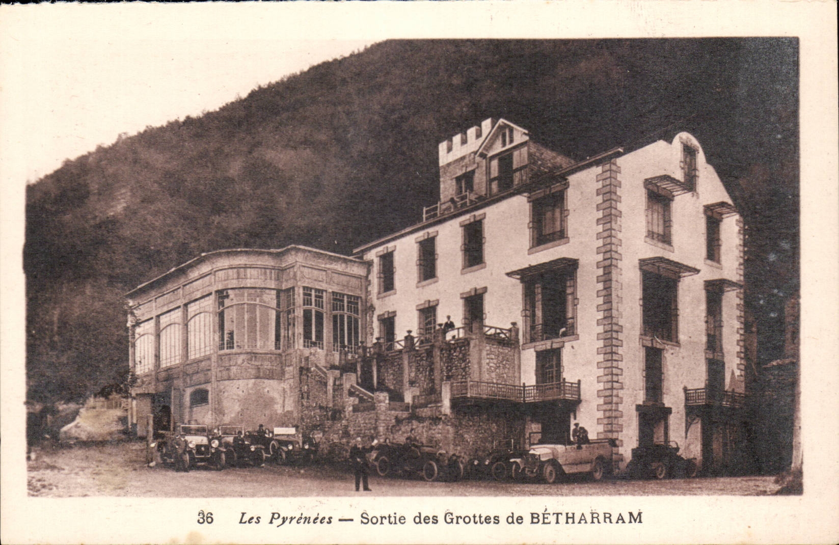 Ausgang der Hohlen von Betharram CPA