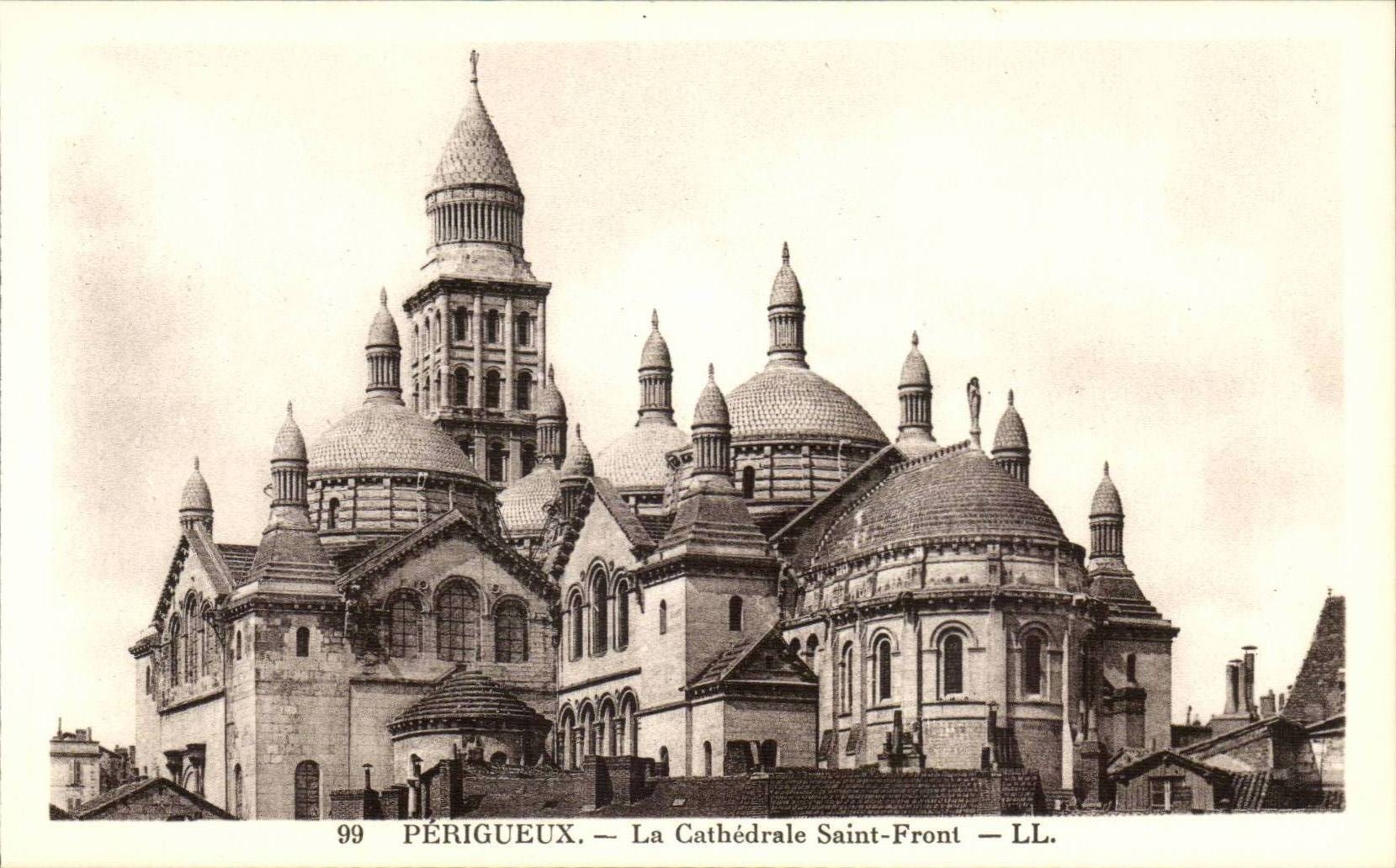 Perigueux CPA the cathedral Saint Face