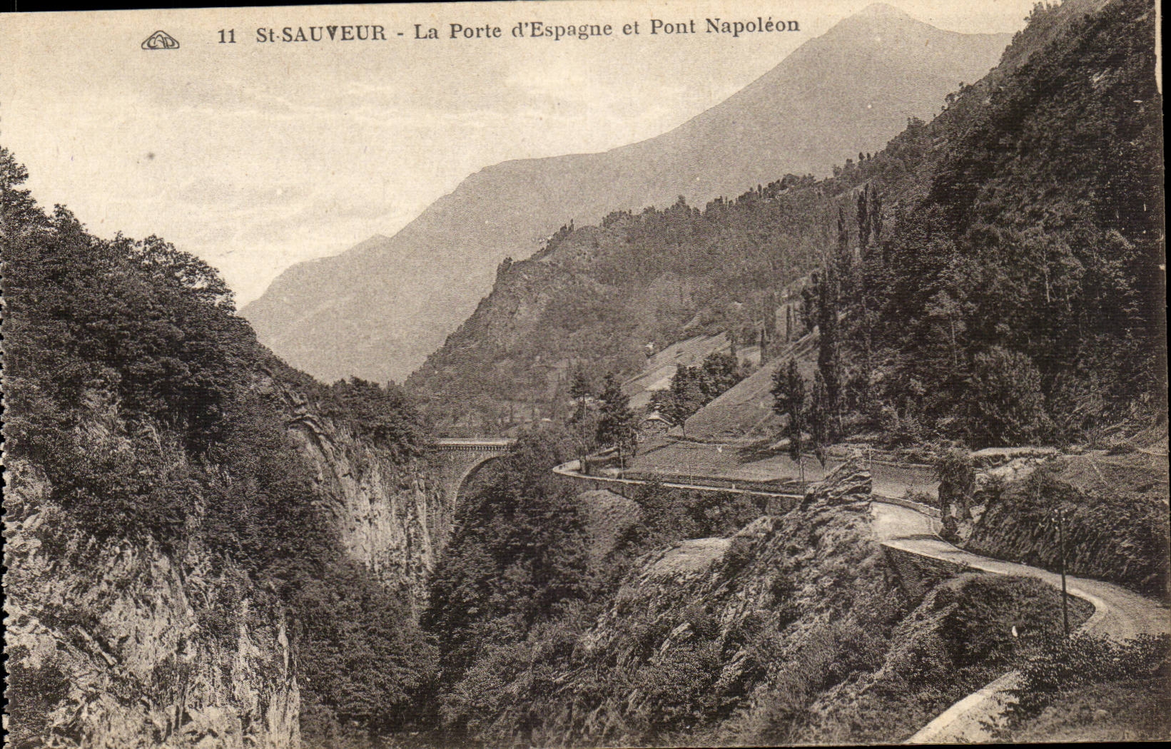 Saint Retter CPA die Tur von Spanien und der Napoleon uberbrucken