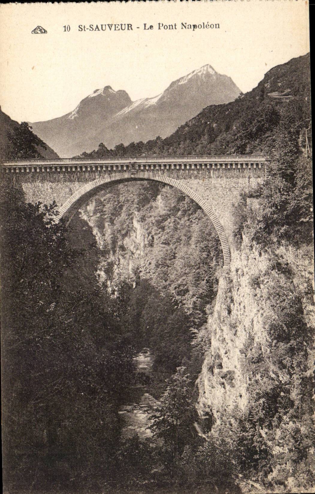 Saint Retter CPA die Napoleon-Brucke