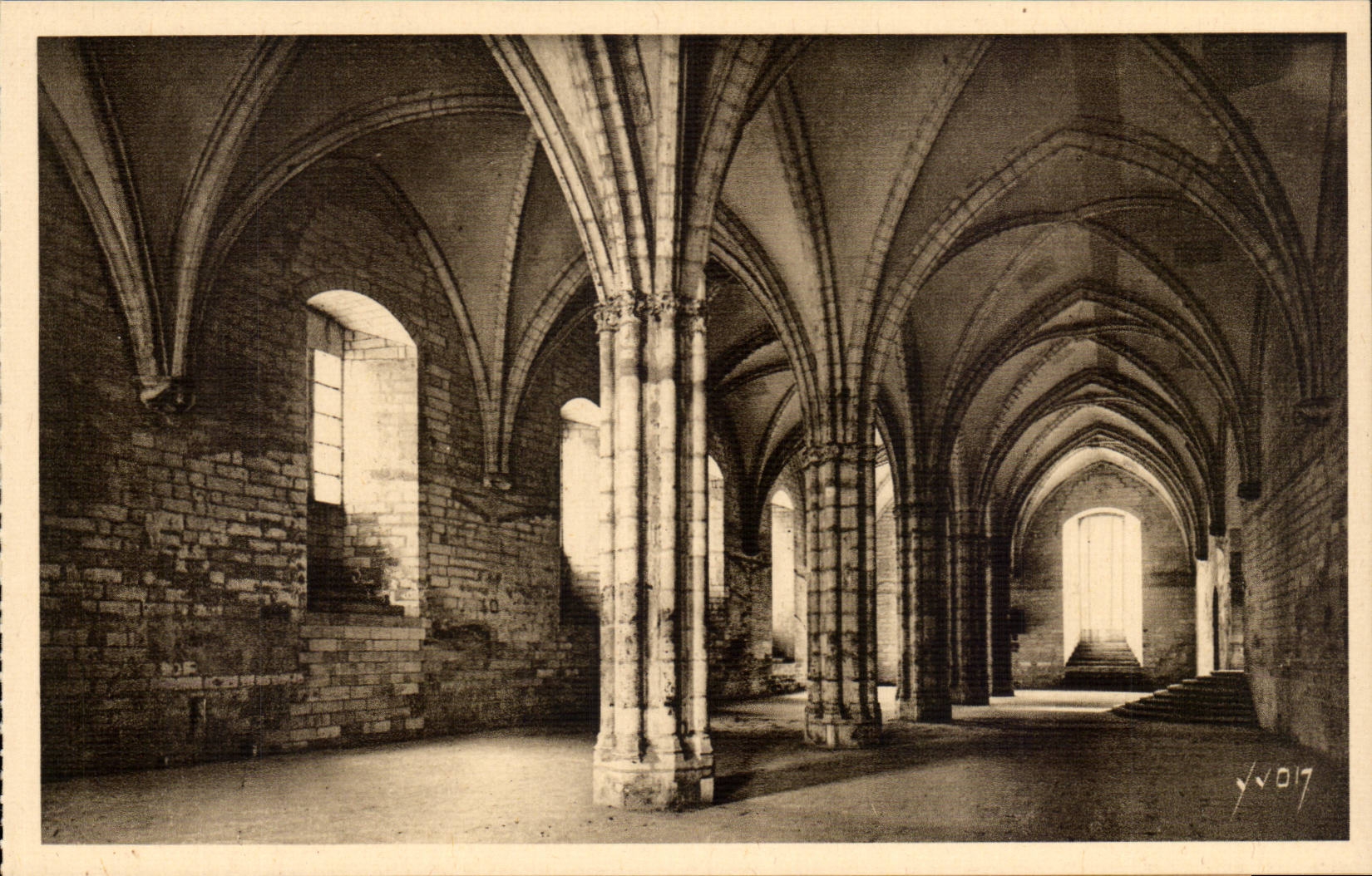 Gaumen Avignon-CPA der Papste Gerichtssaal