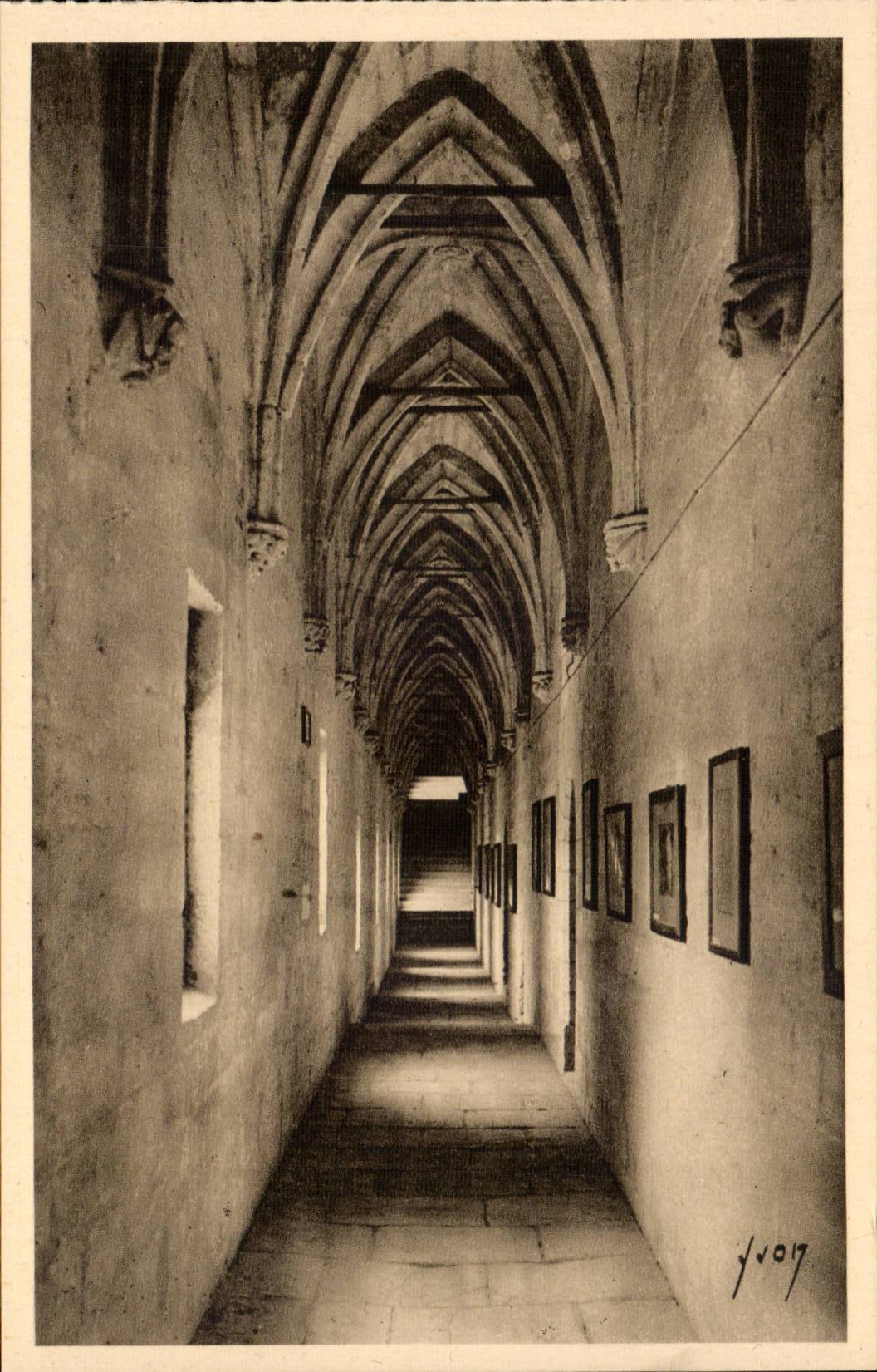 Gaumen Avignon-CPA der Papste Galerie der hohen Wurdentrager