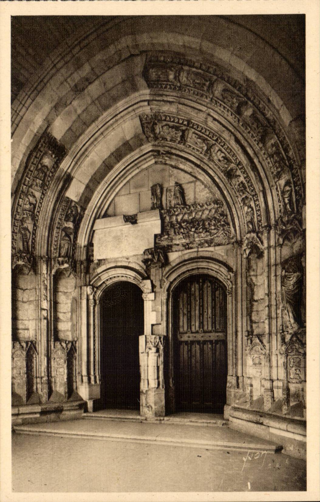 Gaumen Avignon-CPA der Papste Gatter der grossen Wolbung errichtet unter dem Pontificate von mildem VI (14)