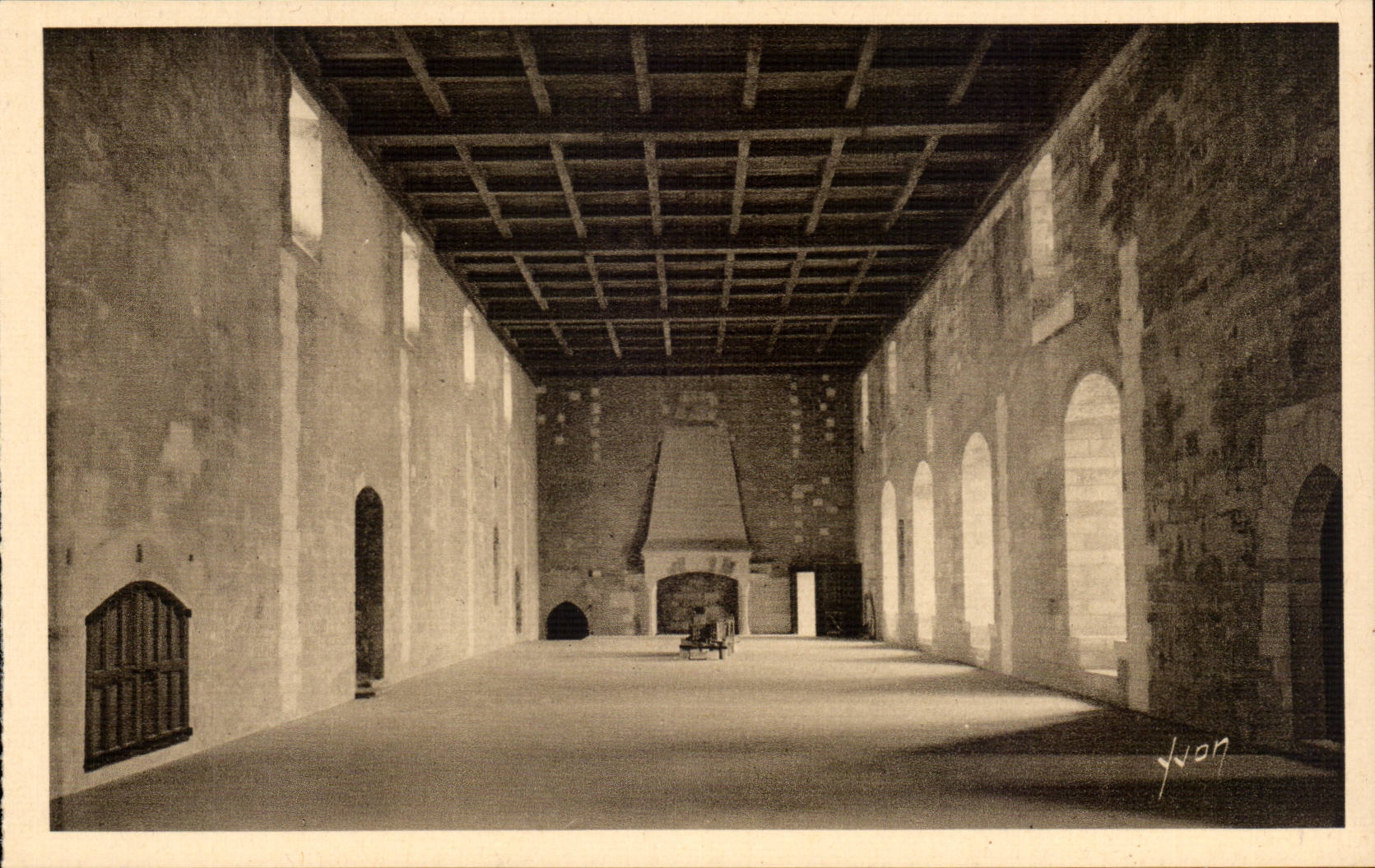 Gaumen Avignon-CPA der Papste grosses Tinel