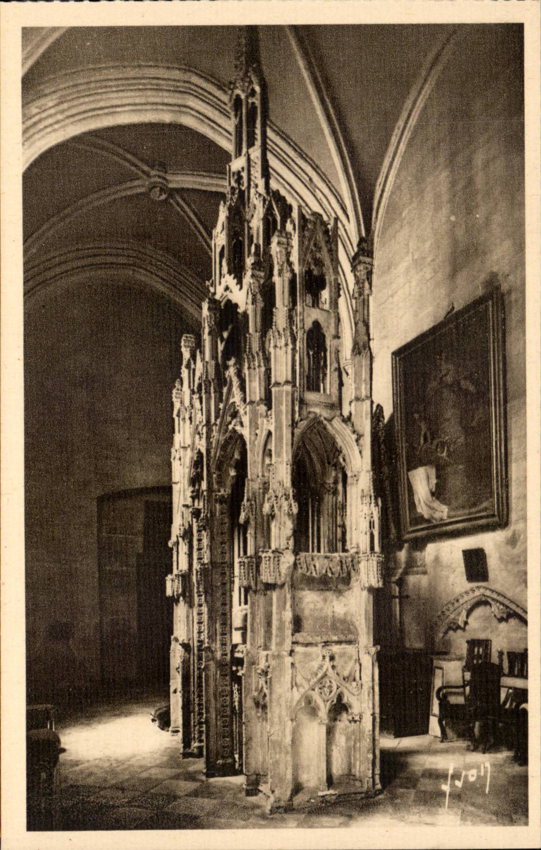 Gaumen Avignon-CPA der Papste das Kathedrale Grab des Pope Jean XXII (14)