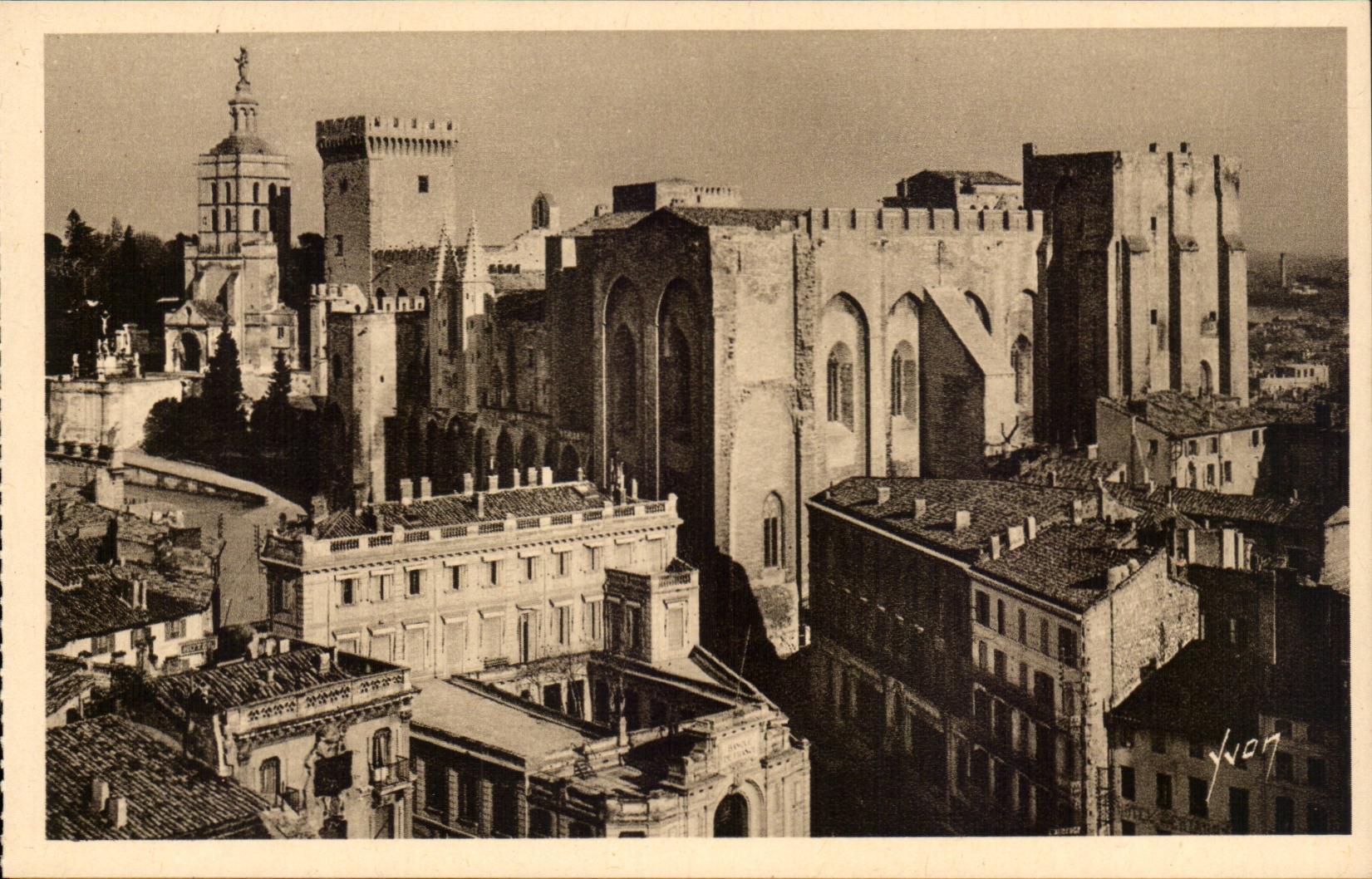 Gaumen Avignon-CPA des Teils der Papste Southern