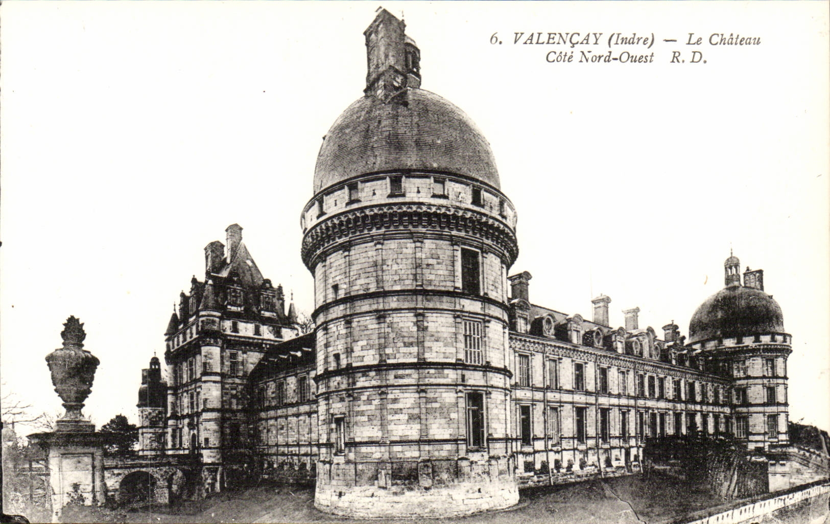 Valencay CPA das Schloss bemisst Nordouestd