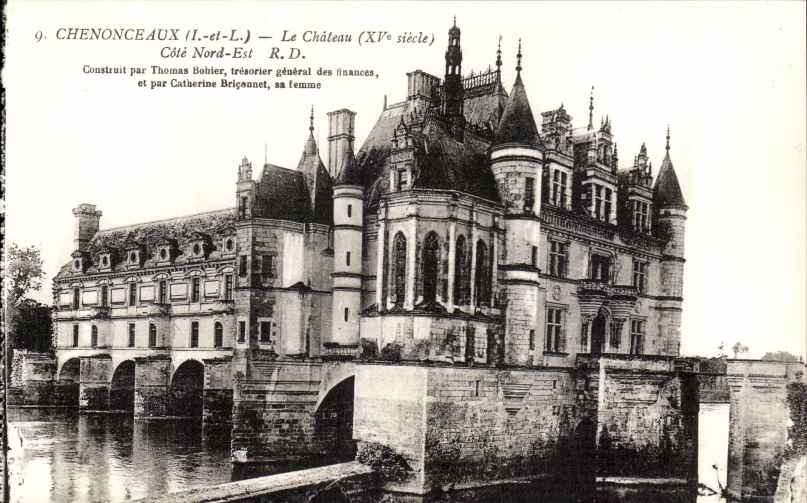 Chenonceaux CPA Le chateau 