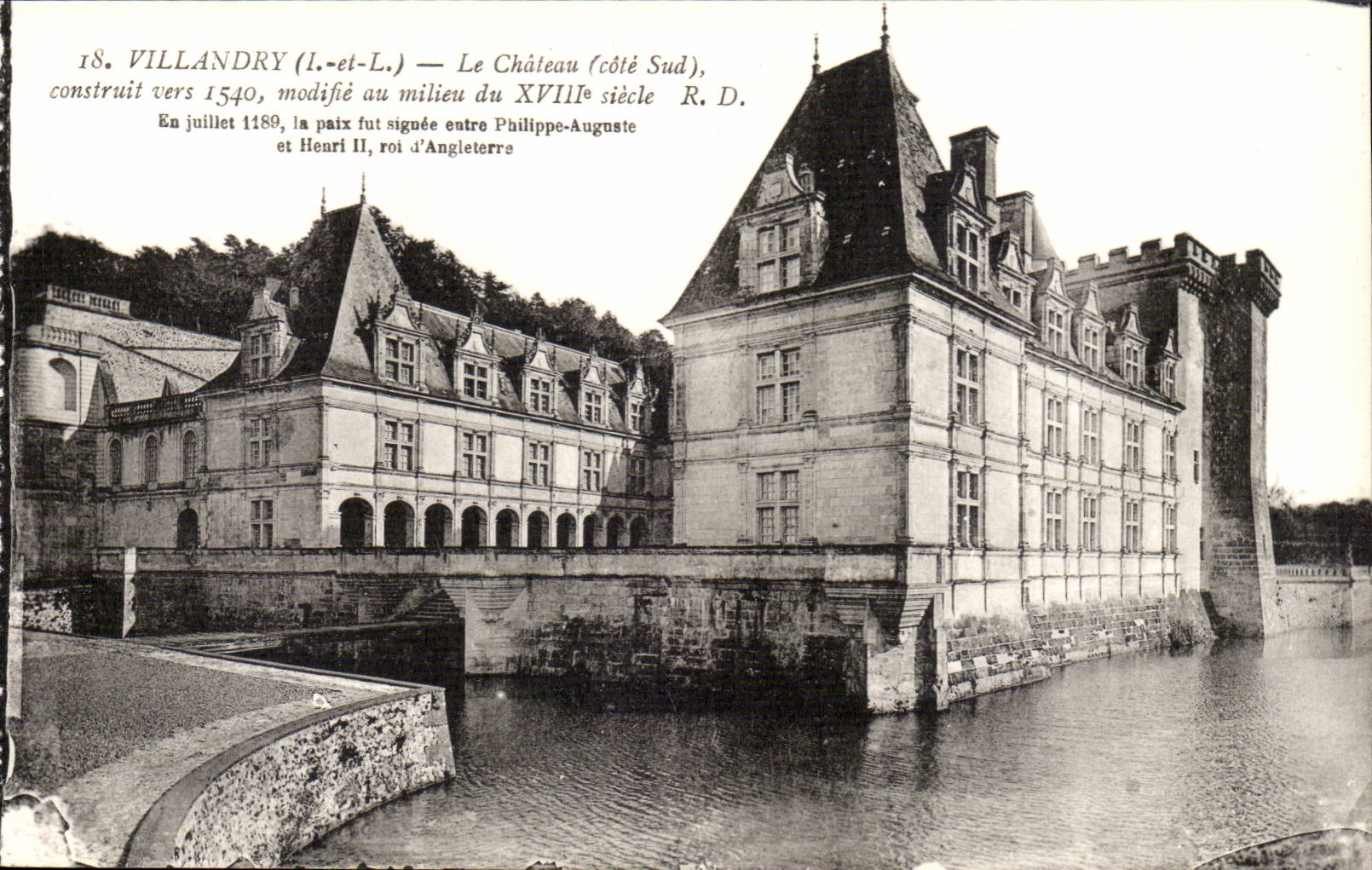 Villandry CPA Le chateau