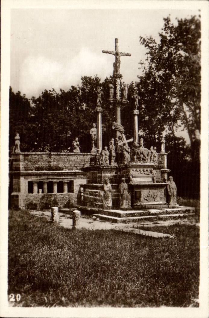 Reales Foto Martyrium von Guebenno