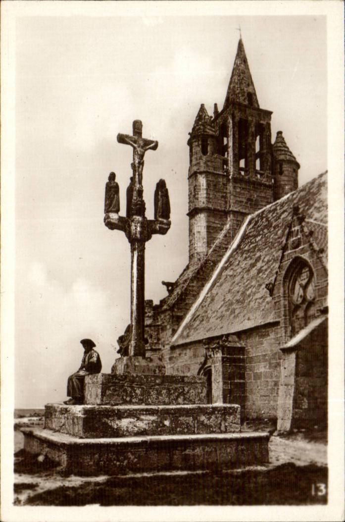 Real photo Martyrdom of Penmarch