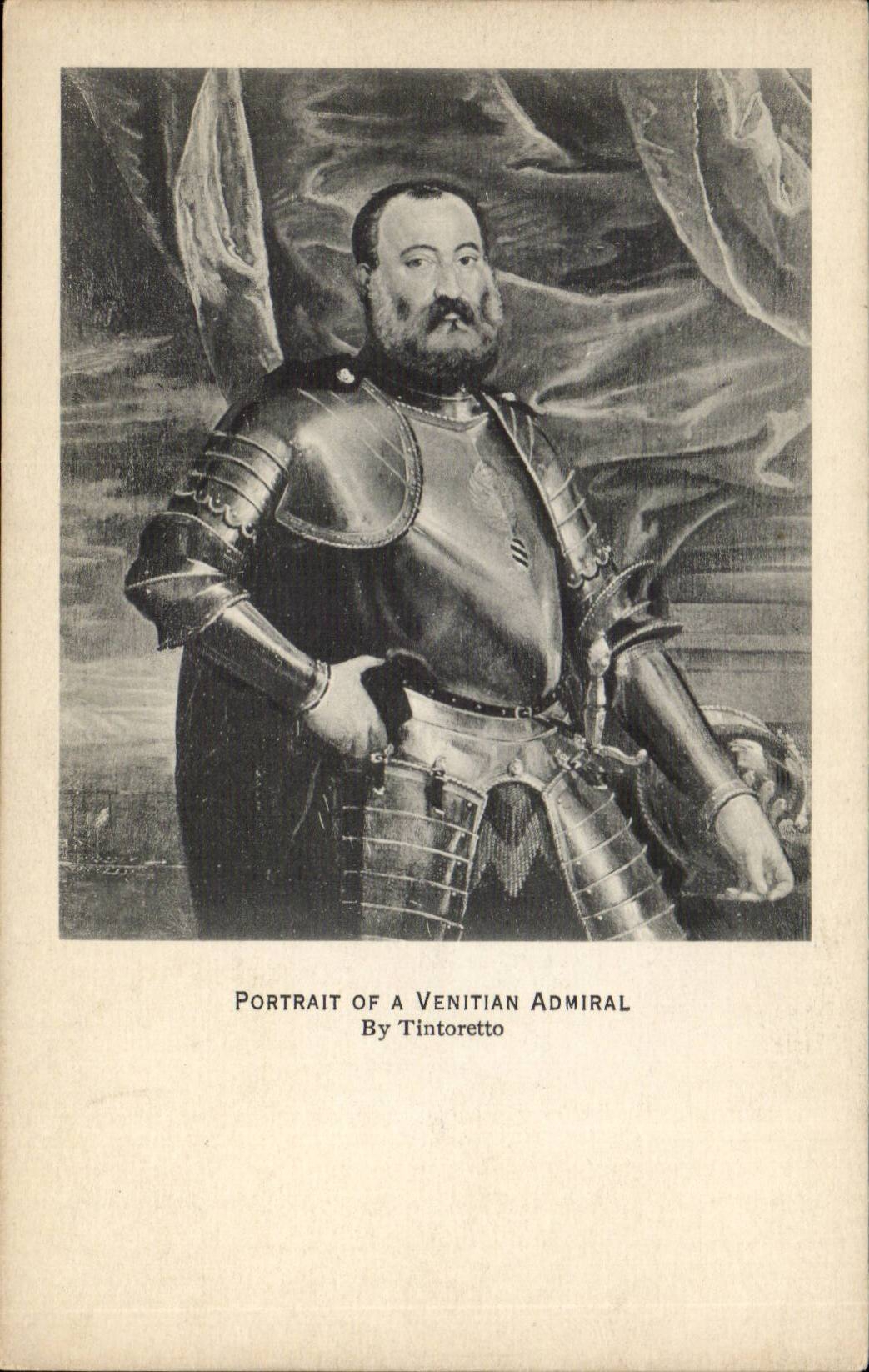 CPA Potrait of a Venitian admiral by Tintoretto