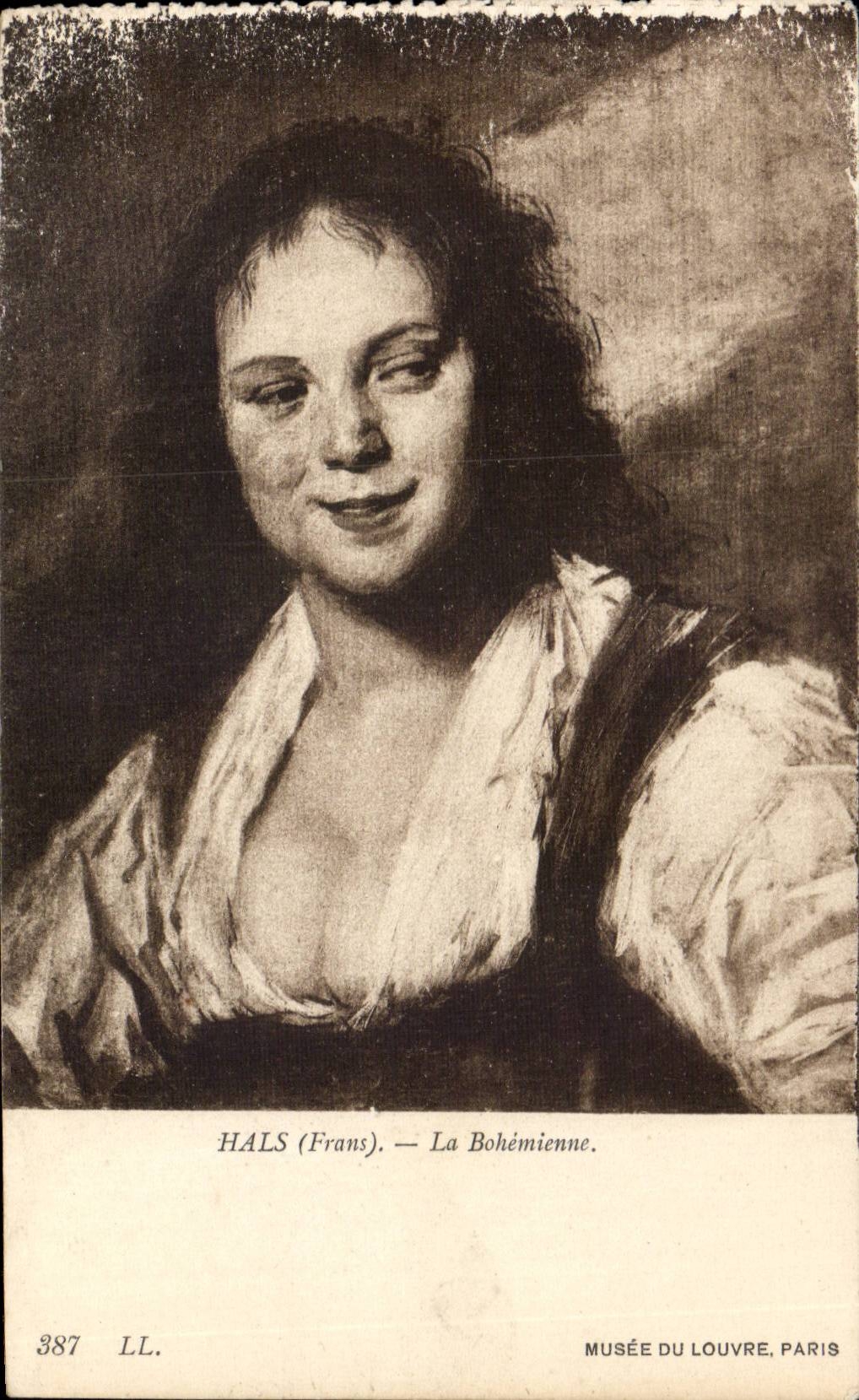 CPA Frans Hals La bohemienne