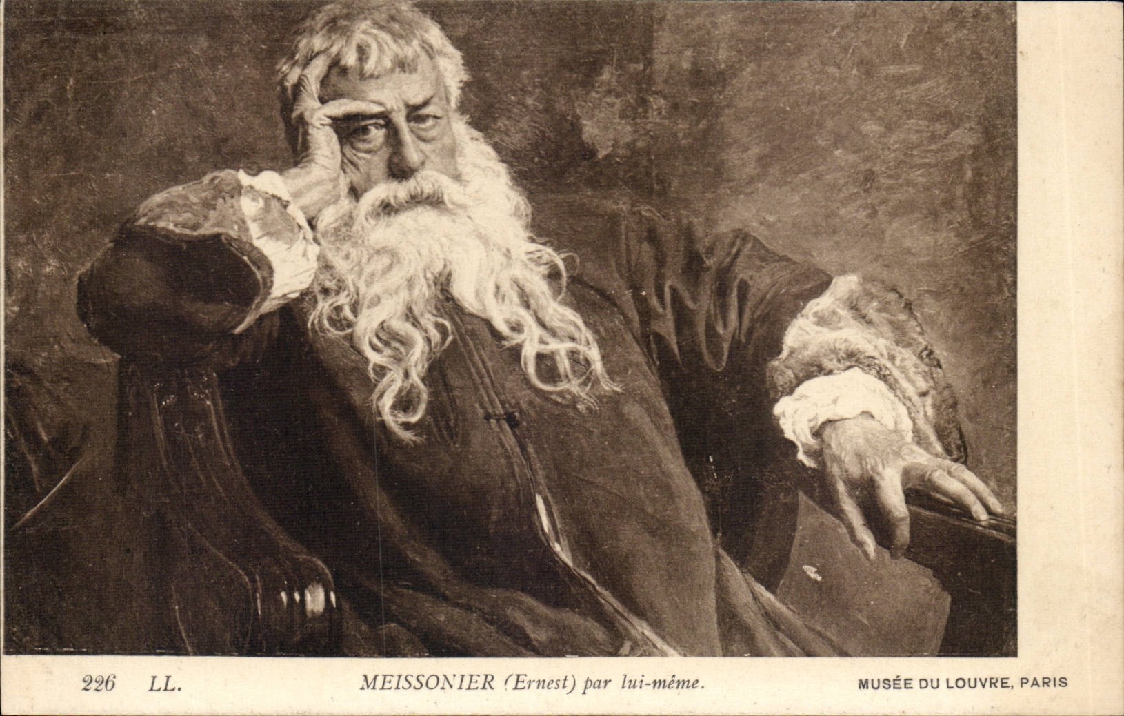 CPA Meissonnier par lui meme