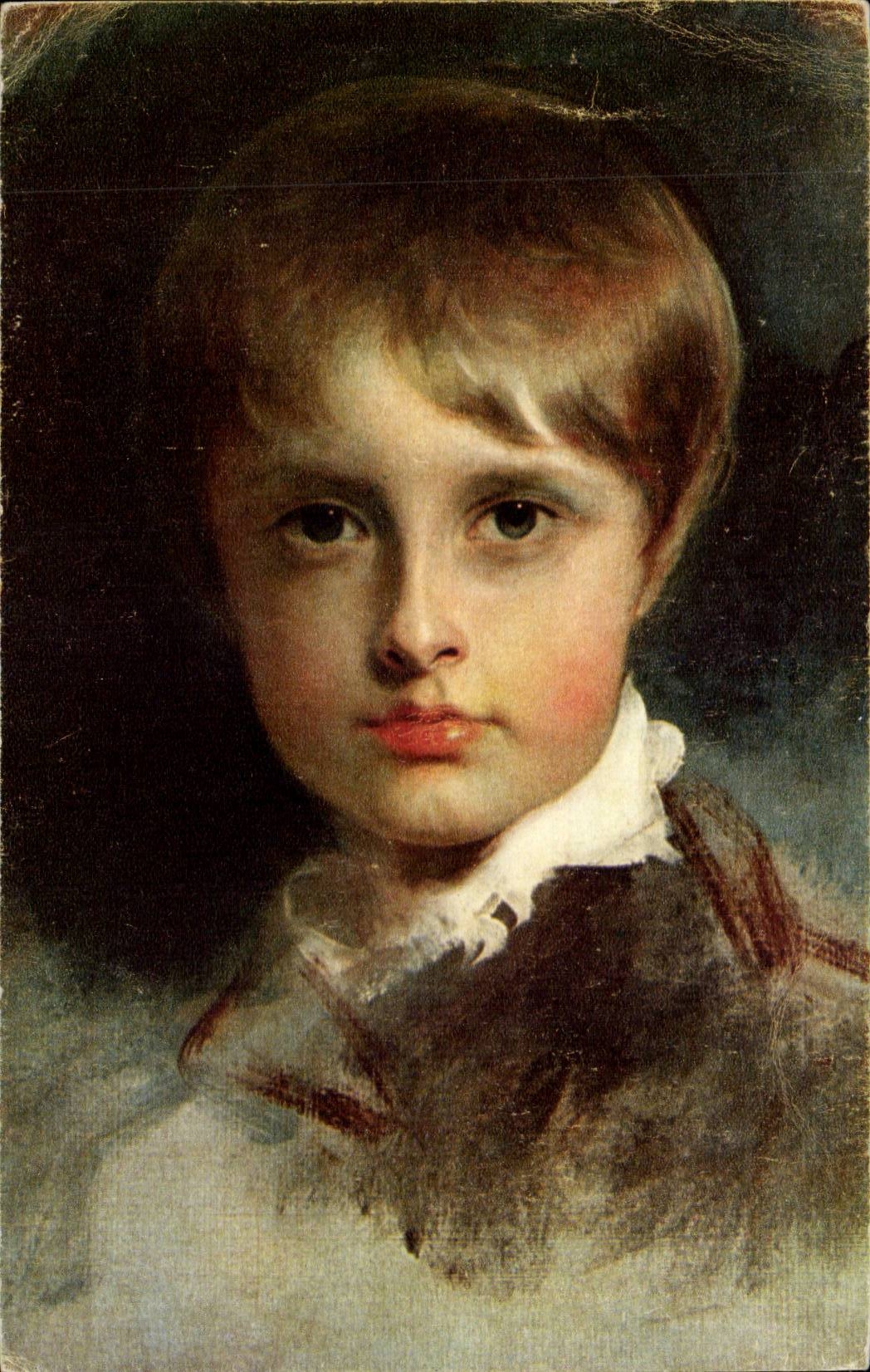 CPSM Thomas Lawrence Le roi de Rome Fogg Art Museum Harward University