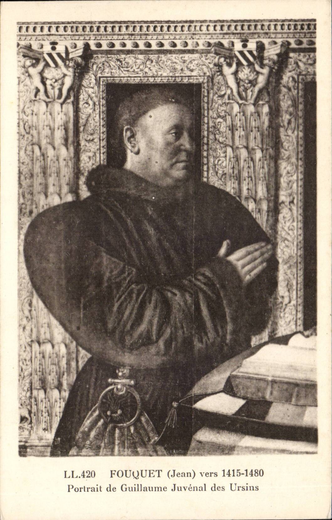 CPA Fouquet vers 1415 1480 Portrait de Guillaume Juvenal des Ursins