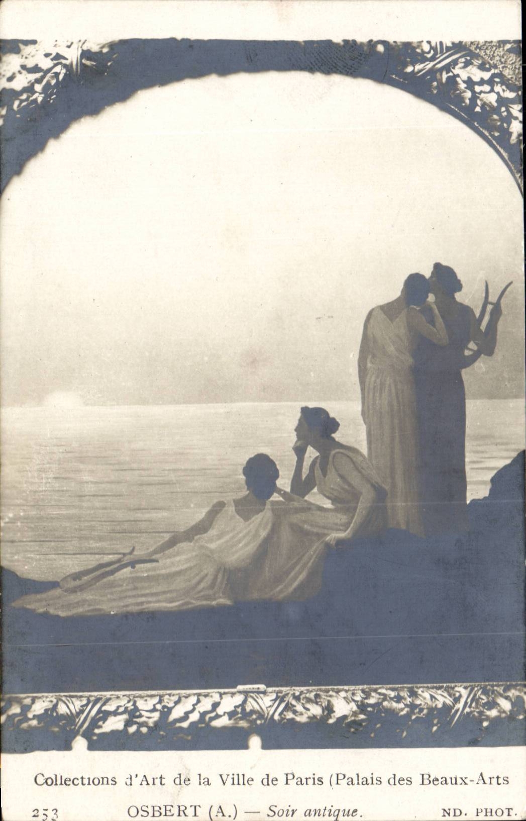 CPA Osbert Soir antique