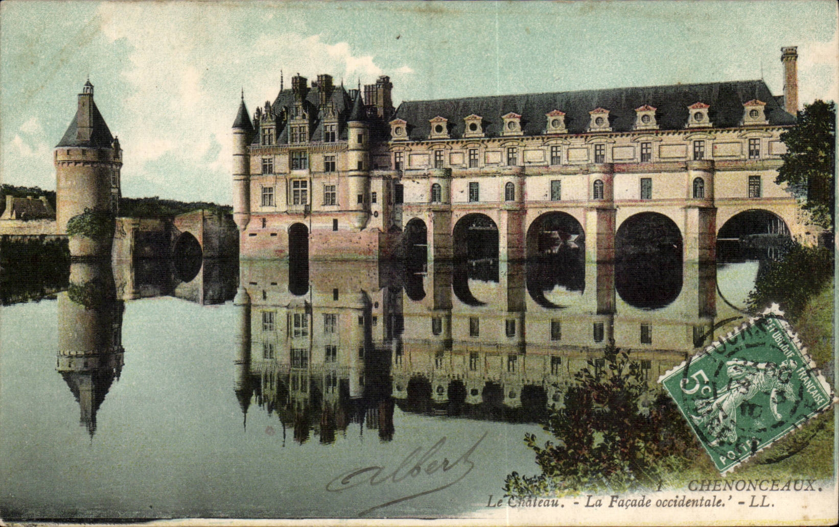 CPA Chenonceaux Le chateau