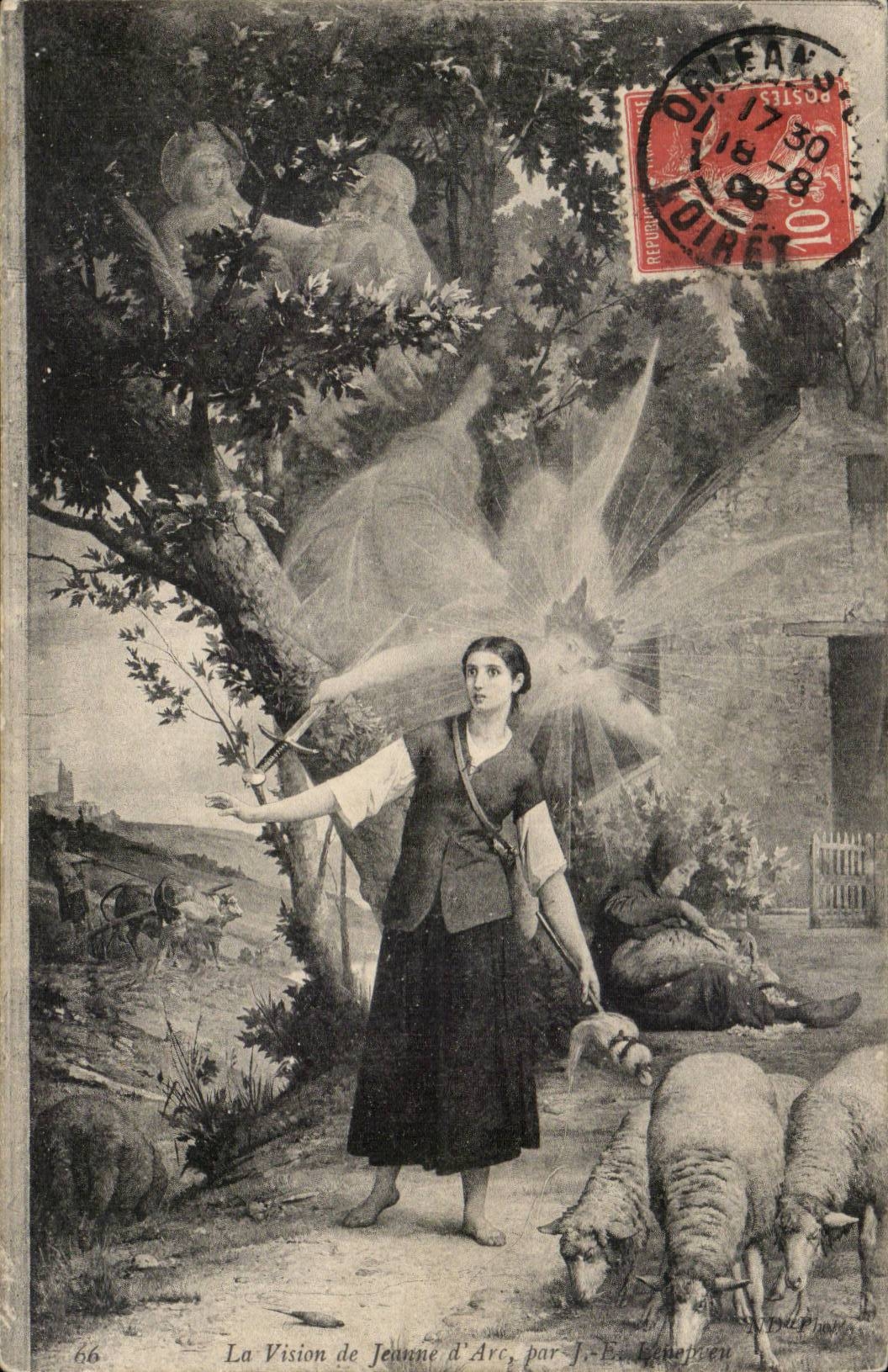 Angel - Angel - Engel - Angels there is country path - CPA