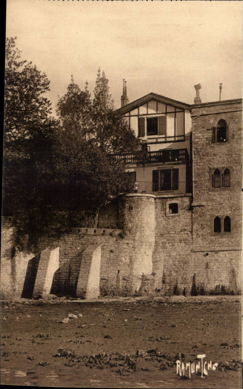 CPA Bakharetchea Stone-built house parcelled out has Hendaye