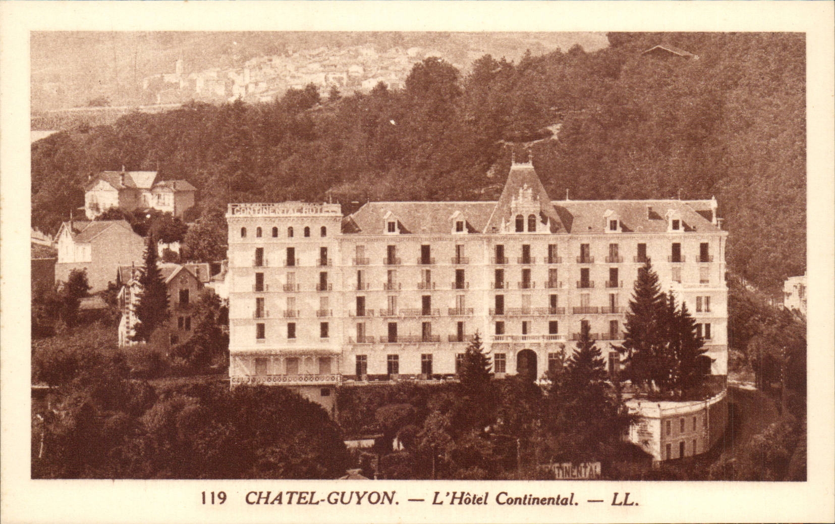 Chatel Guyon CPA das kontinentale Hotel