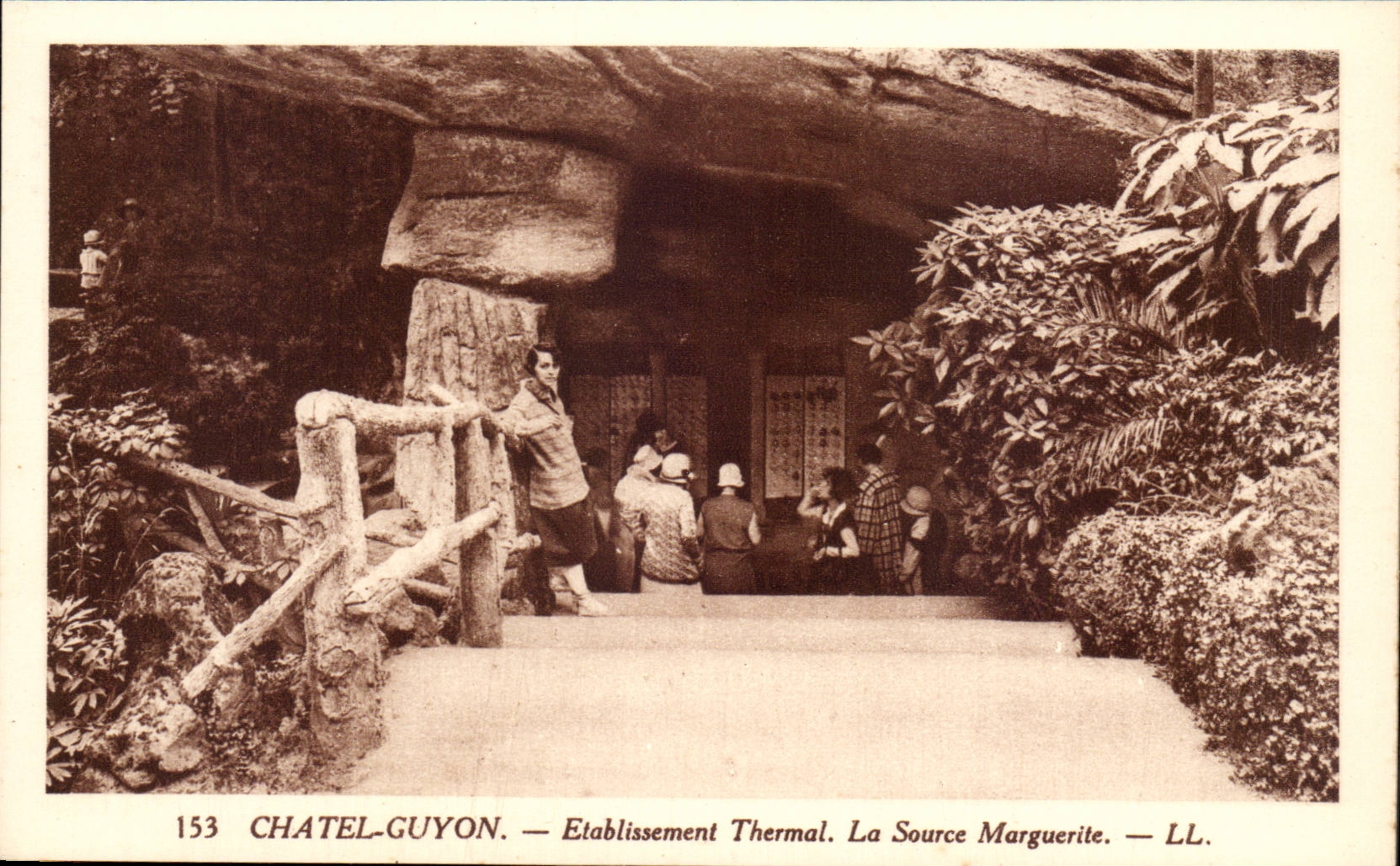 Chatel Guyon CPA hydropathische Einrichtung die Ganseblumchenquelle