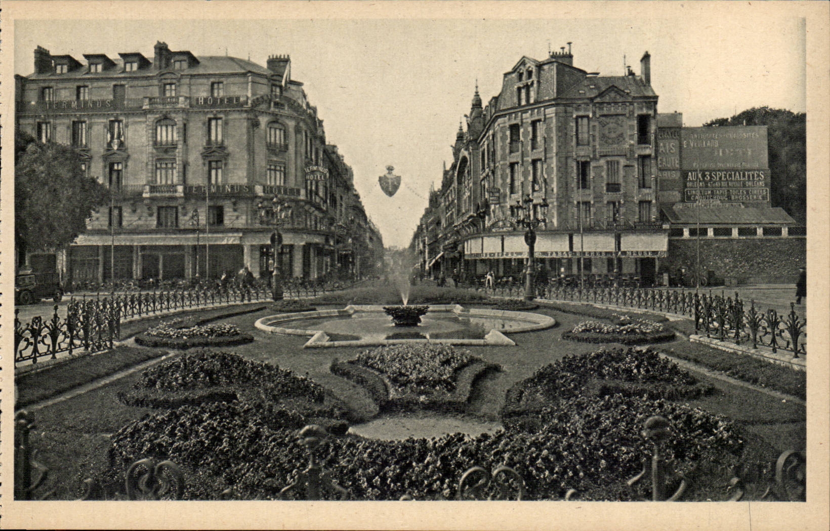 Orleans CPA Garden of the station