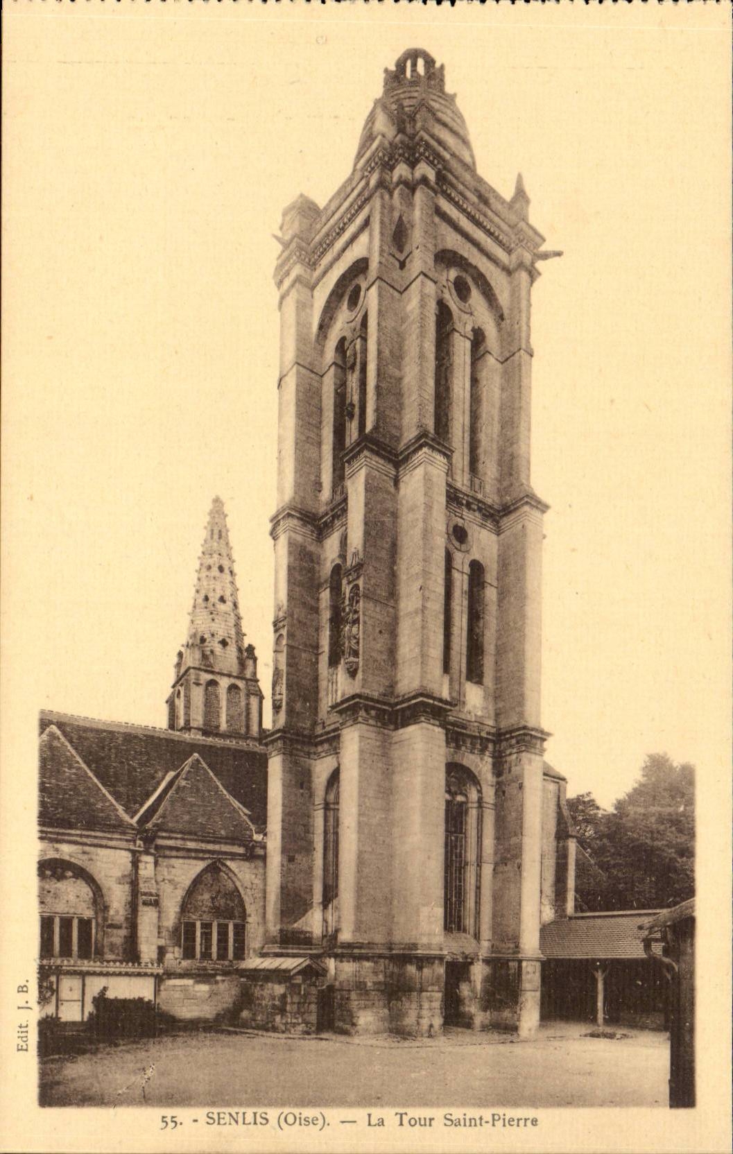 Senlis CPA das Aufsatz Saint Pierre