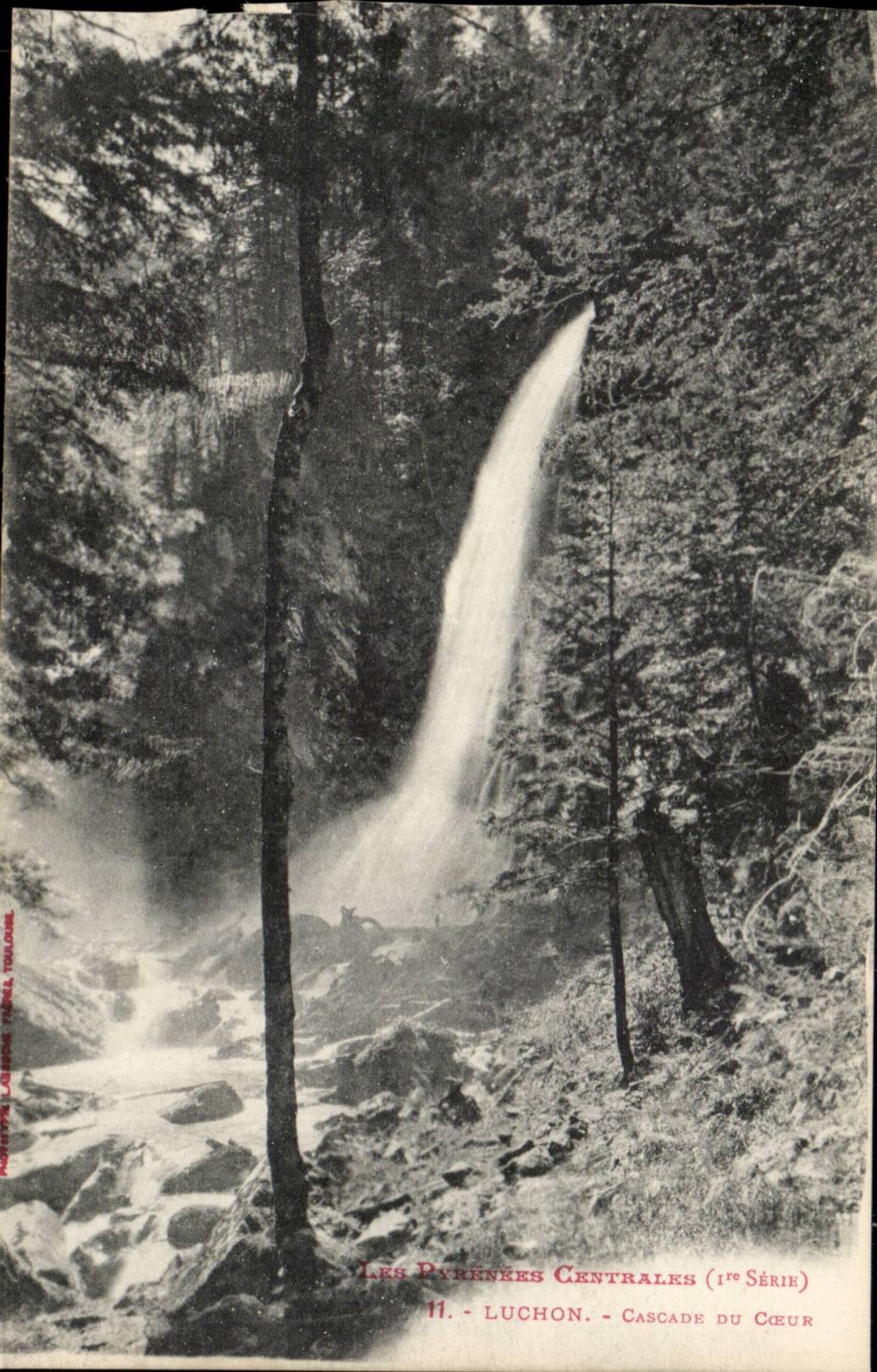 CPA Luchon Cascades of the chorus