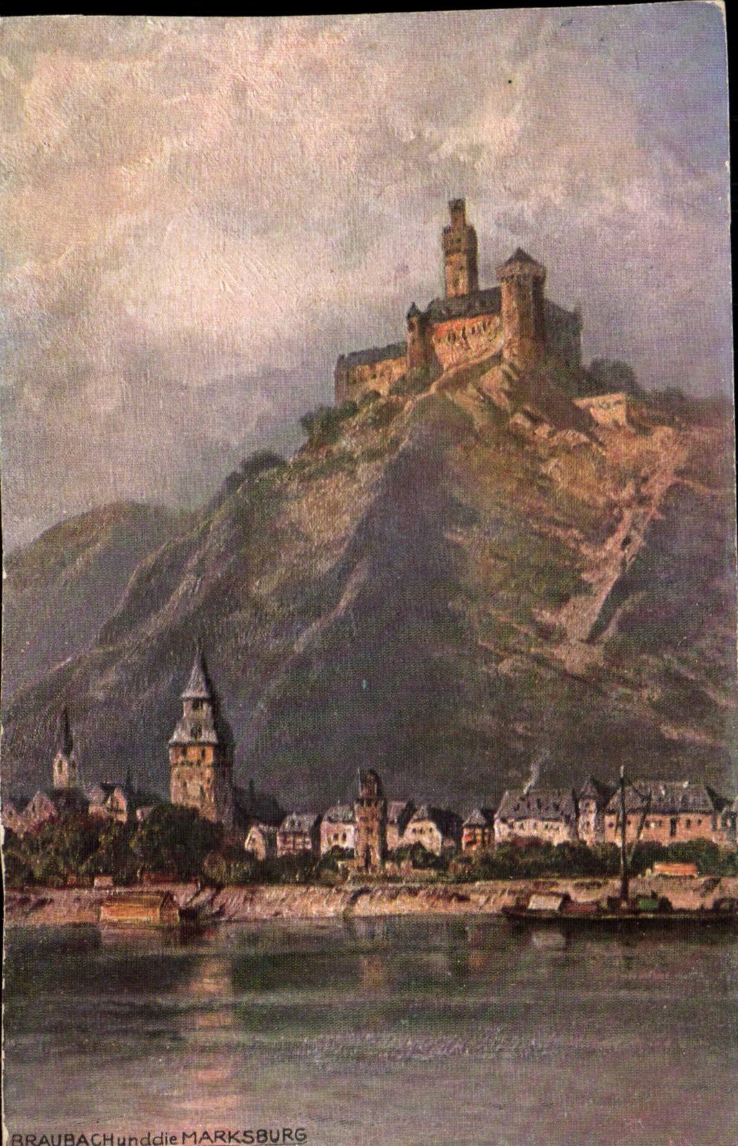 CPA Braubach und die Marksburg