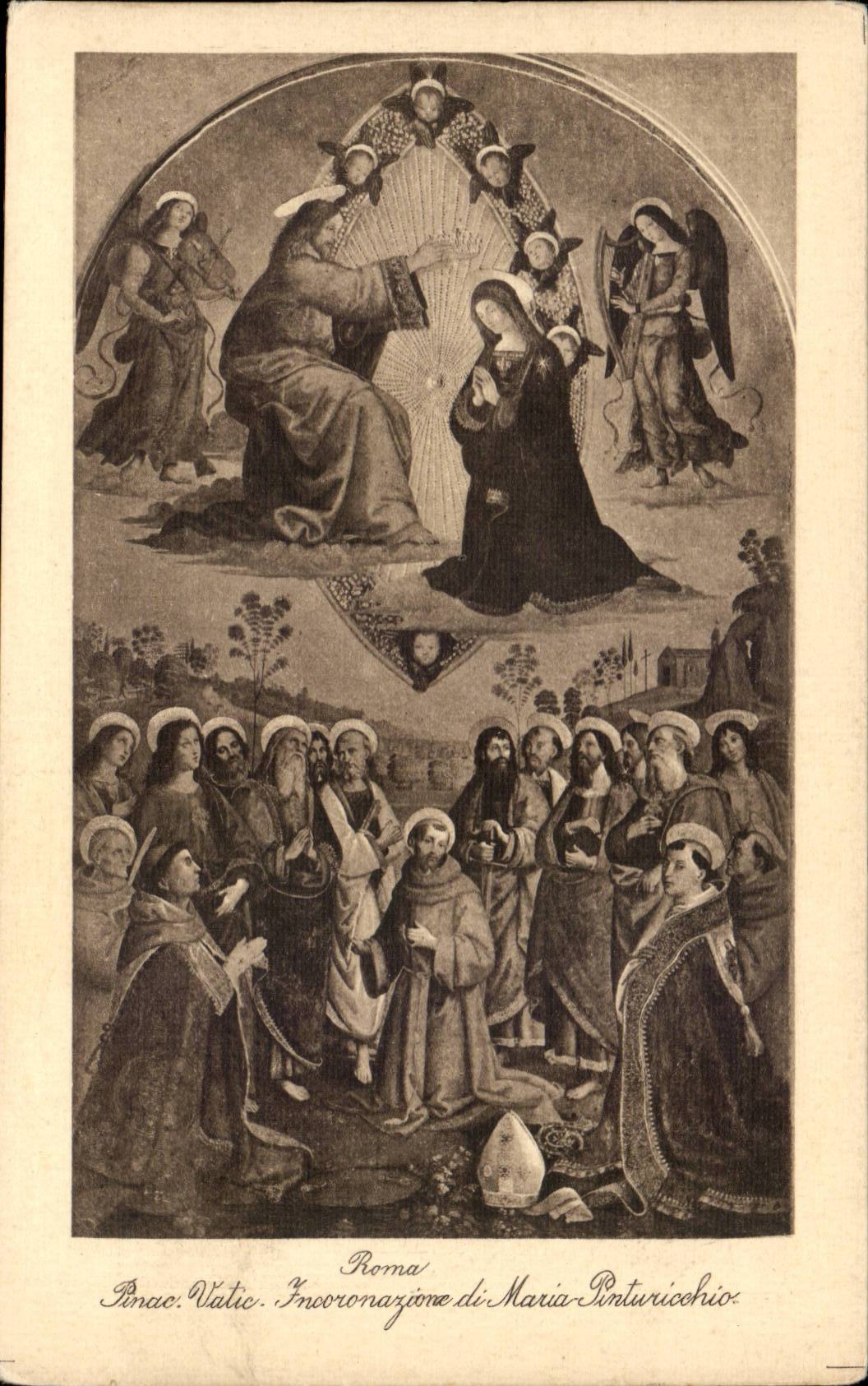 Italie Italia Roma CPa Pinac Vatic 