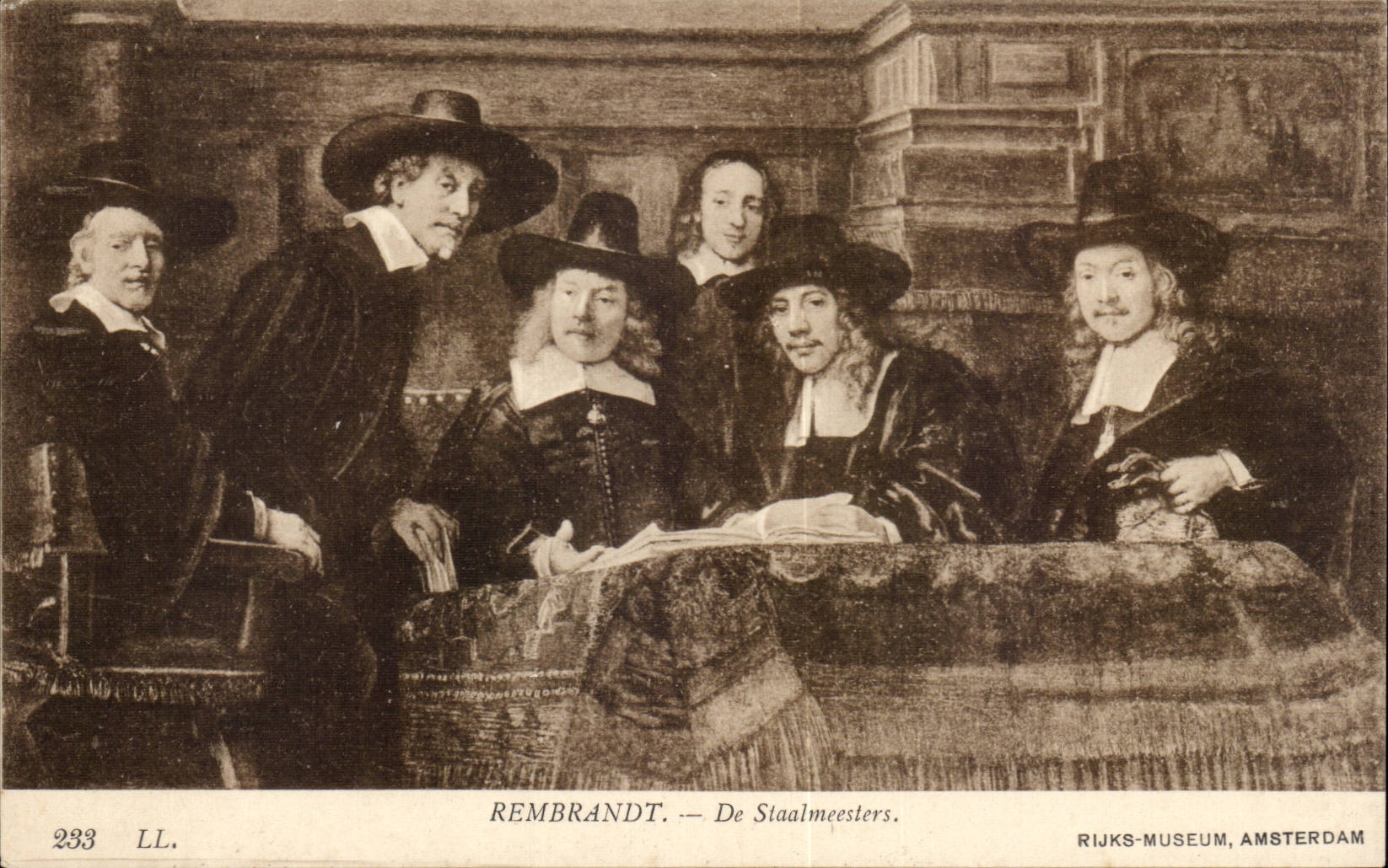 CPA Rembrandt De Staalmeesters