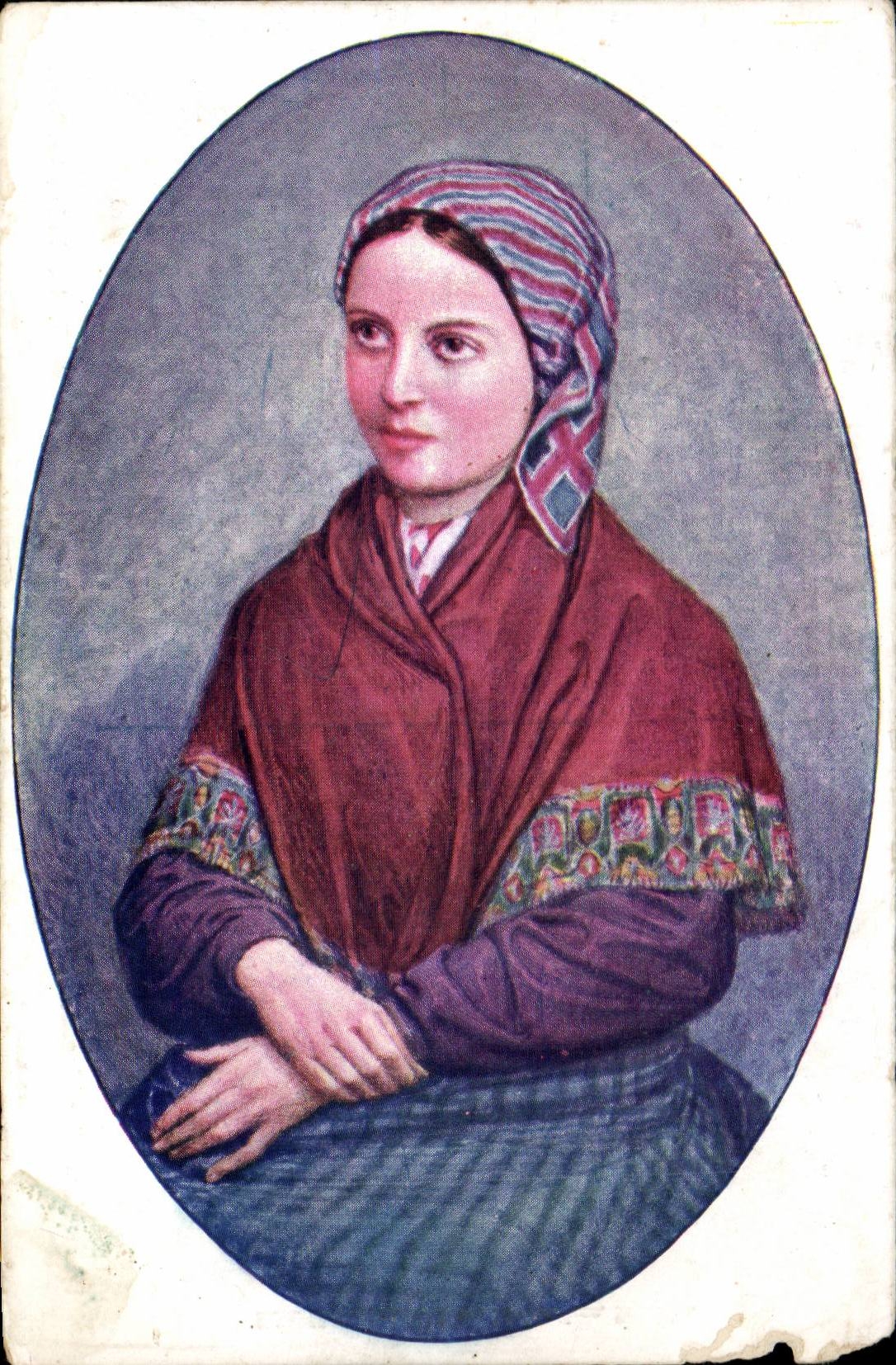 CPA Bernadatte Soubirous (Lourdes)