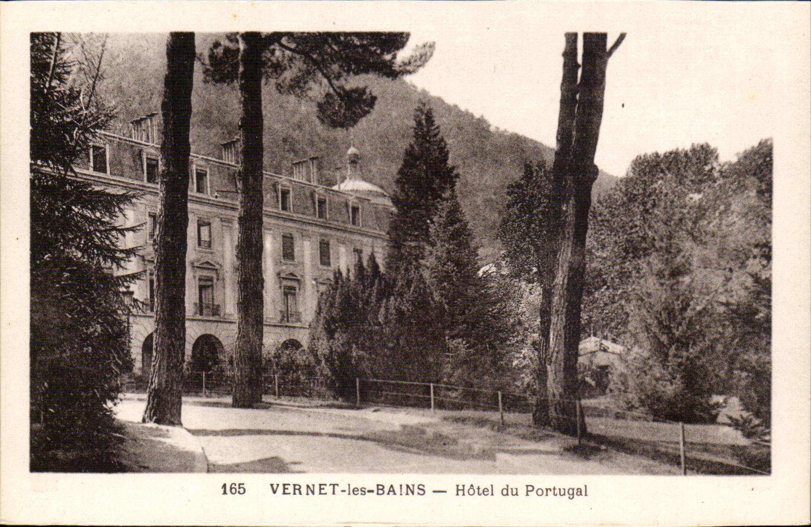 Vernet les Bains CPA Hotel of Portugal