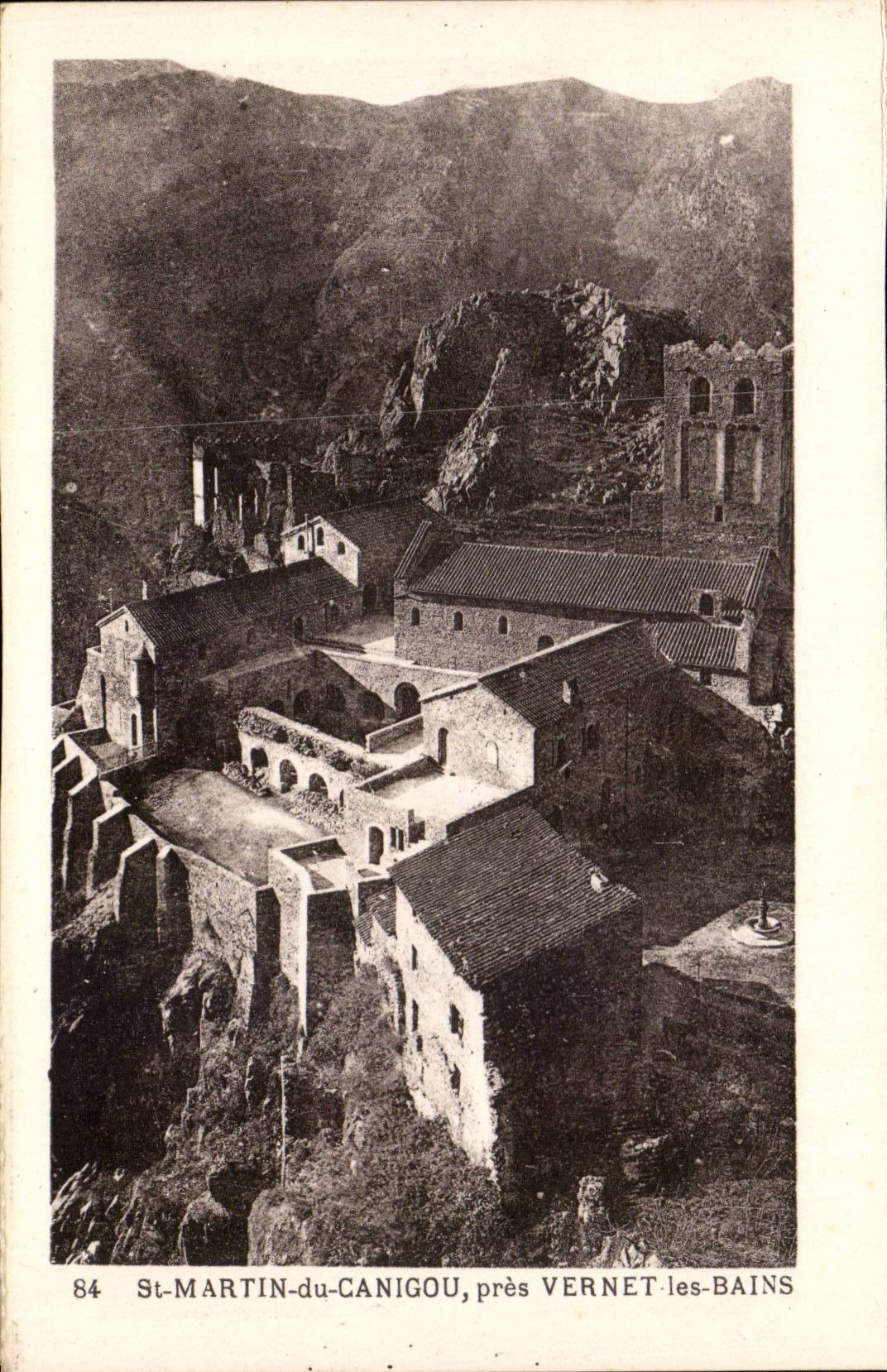 Saint Martin of Canigou close Vernet les Bains CPA