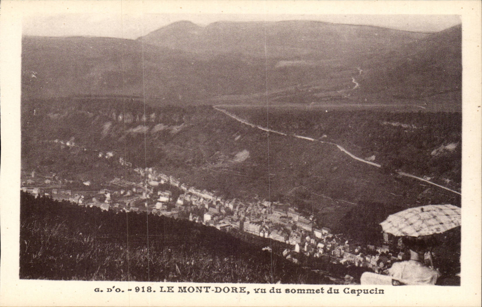 CPA Auvergne the Mount Gilds Seen top of the Capuchin
