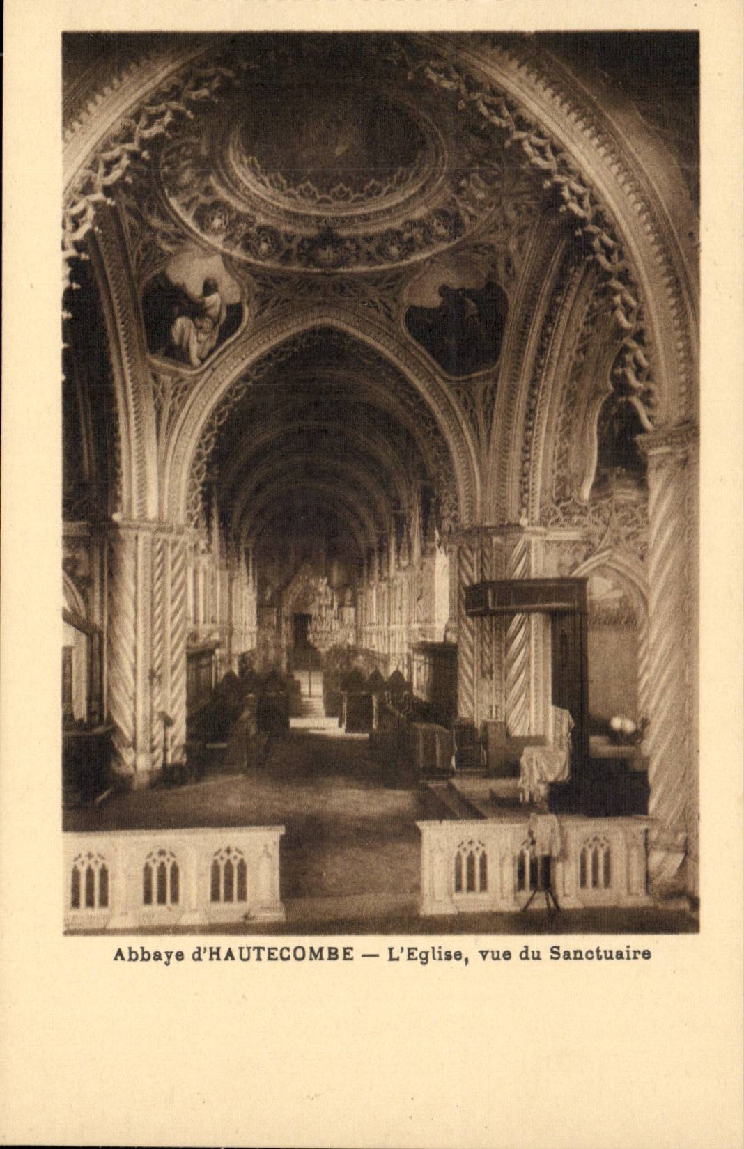 Aix les Bains - Abbey of Hautecombe - the Church - CPA