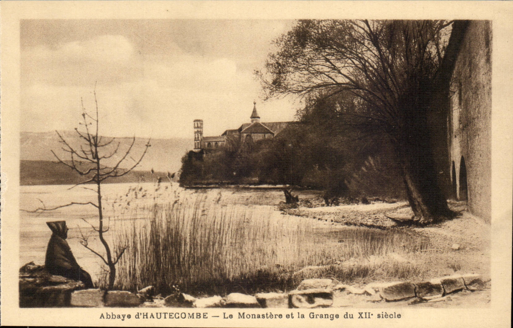 Aix les Bains - Abbey of Hautecombe - E Monastery and the Barn - CPA