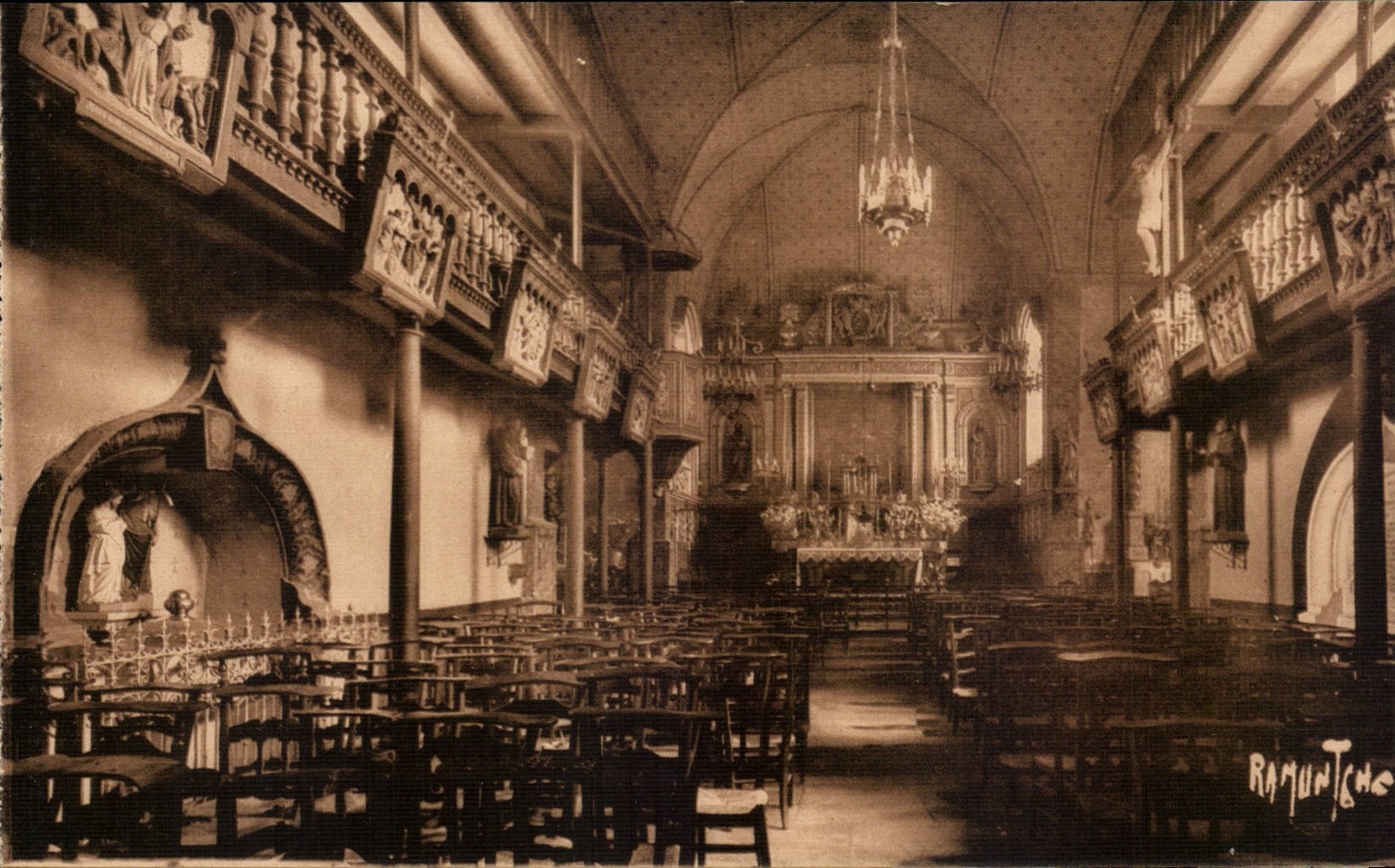 Saint Jean Foot of Port - in the Basque Country CPA