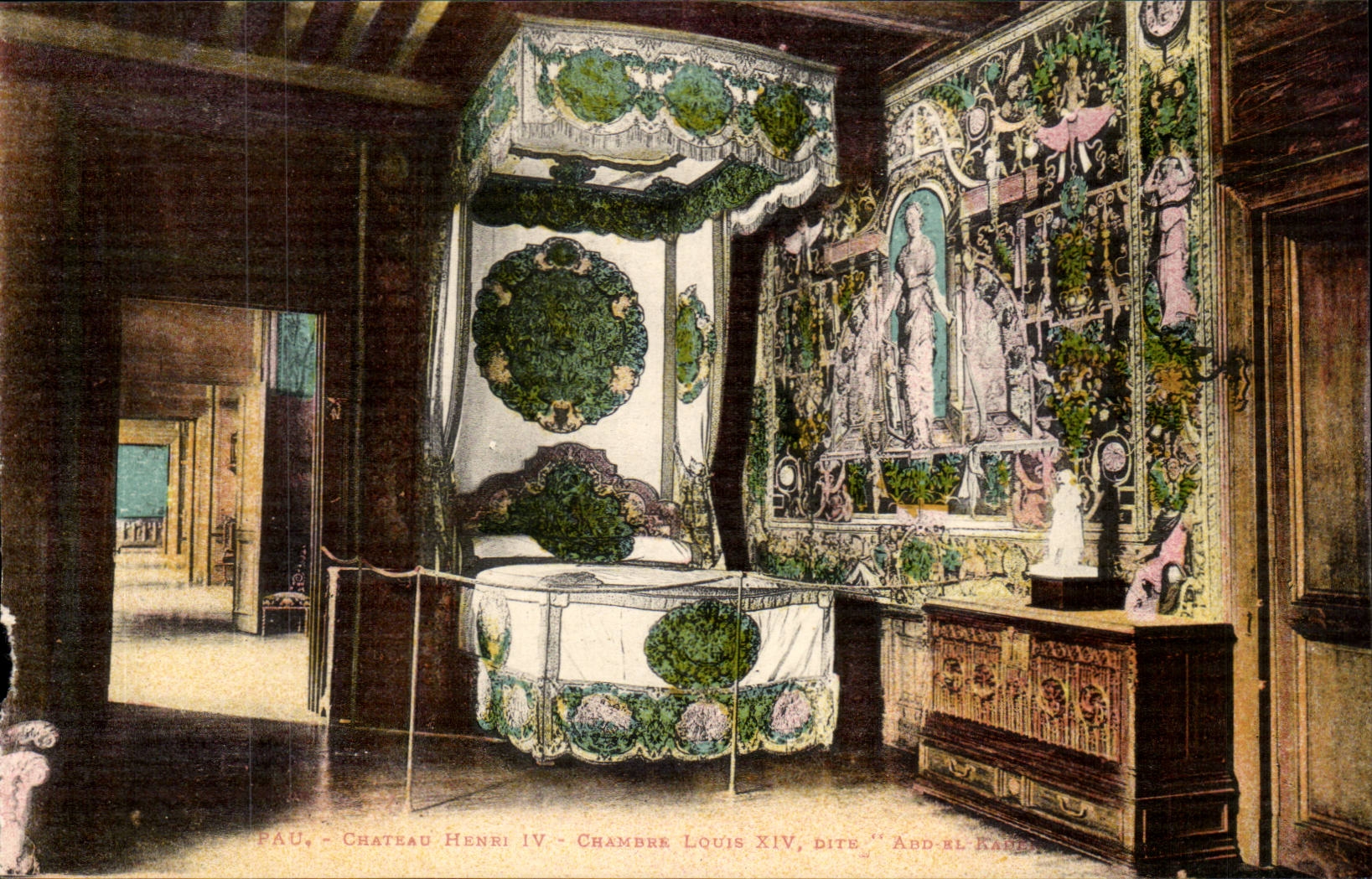 Pau - Room Henri IV - Room Louis XIV CPA