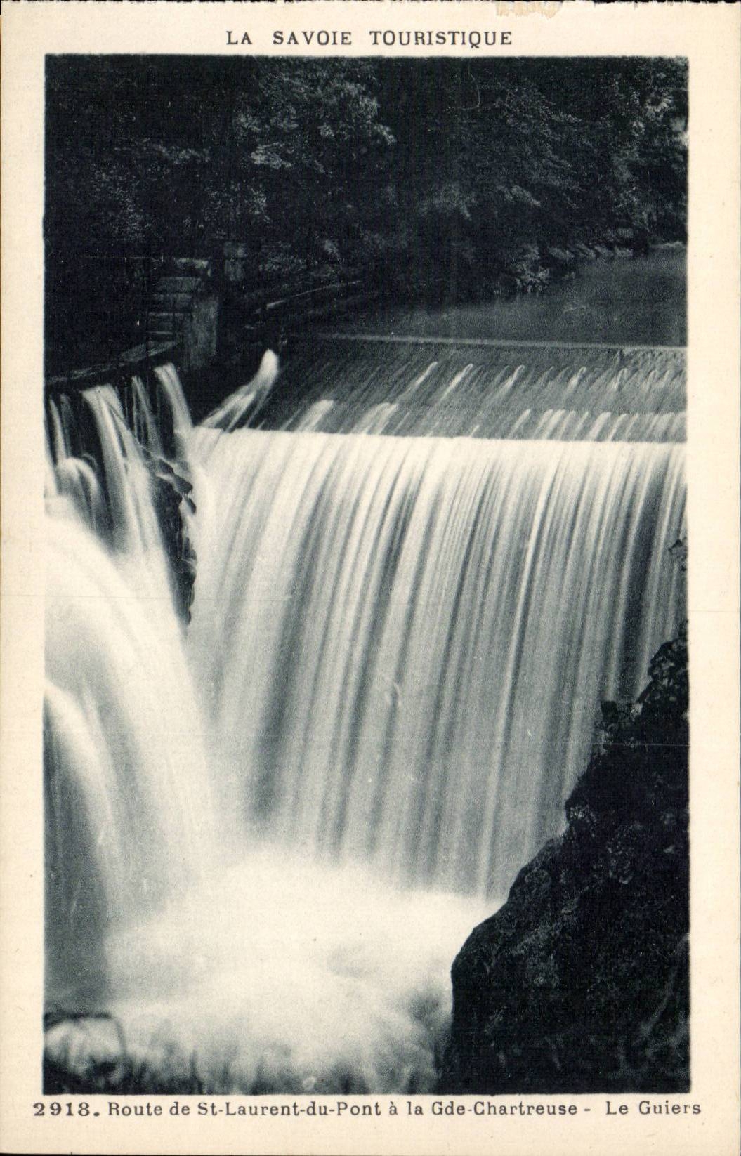 Route de St Laurent du Pont a la Grande Chartreuse - Guiers - CPA